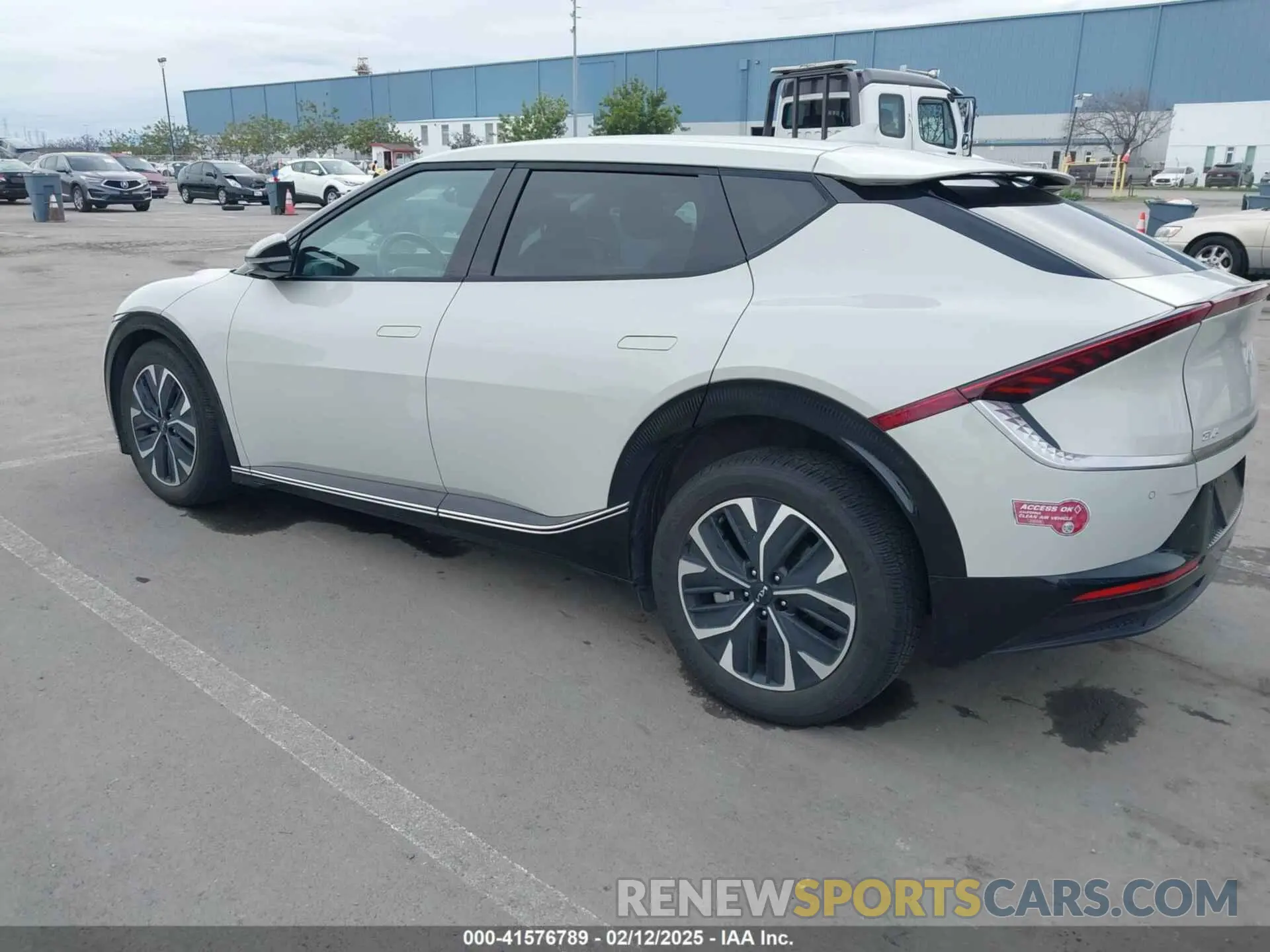 3 fotografías del automóvil dañado KNDC34LA9N5043553 KIA EV6 2022