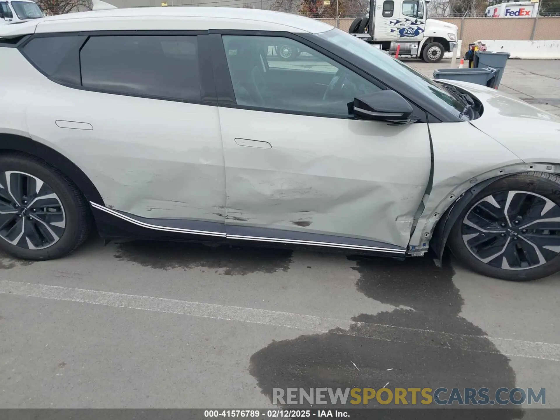 6 fotografías del automóvil dañado KNDC34LA9N5043553 KIA EV6 2022