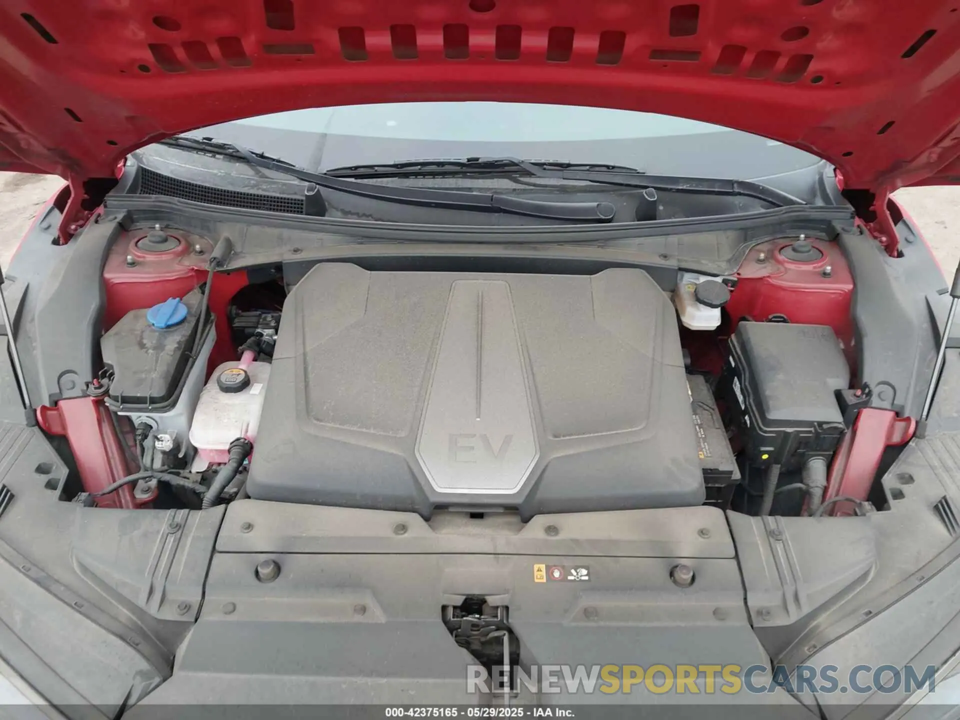 10 fotografías del automóvil dañado KNDC34LAXN5066095 KIA EV6 2022