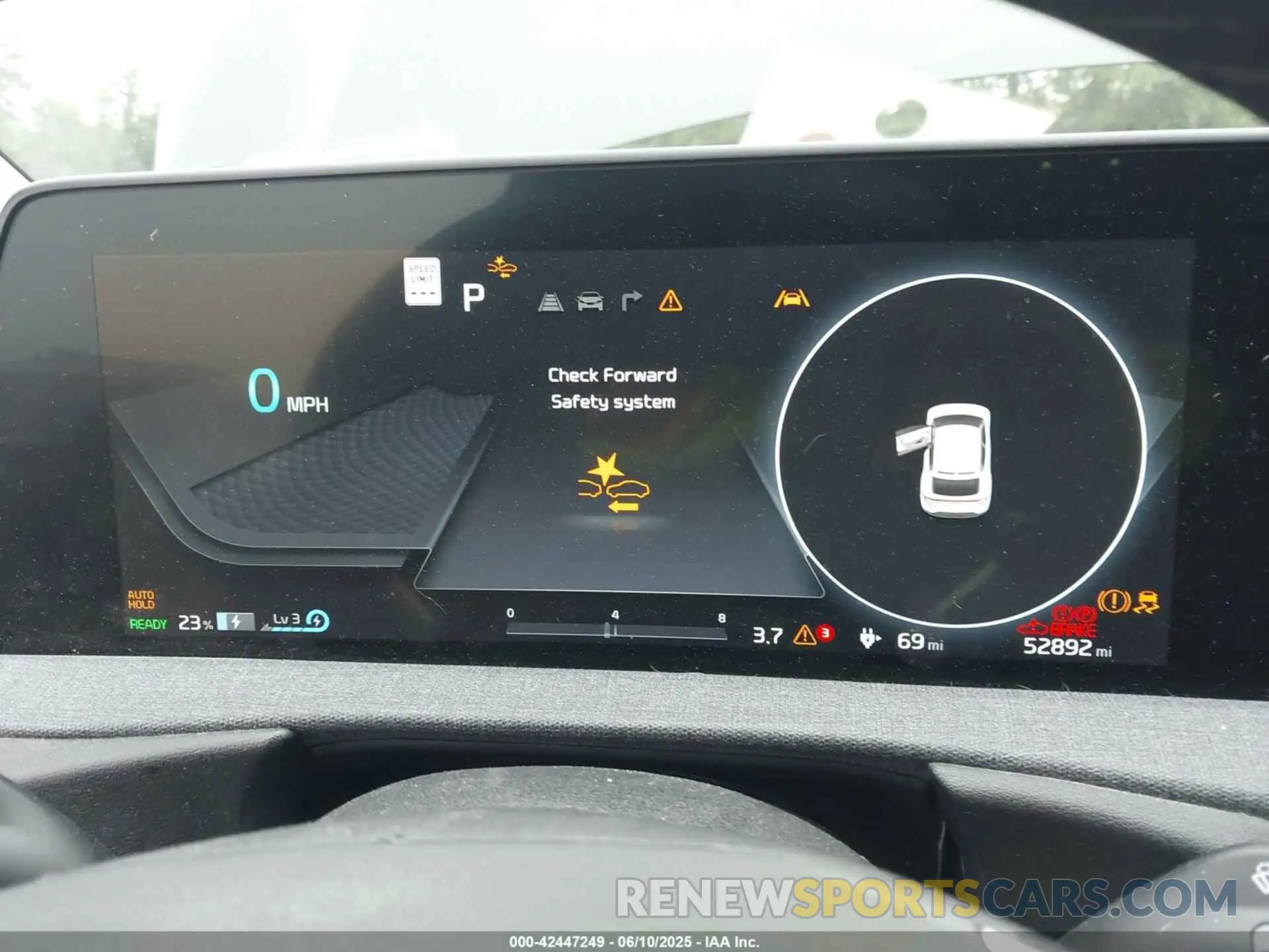 15 fotografías del automóvil dañado KNDC3DLC0N5029056 KIA EV6 2022