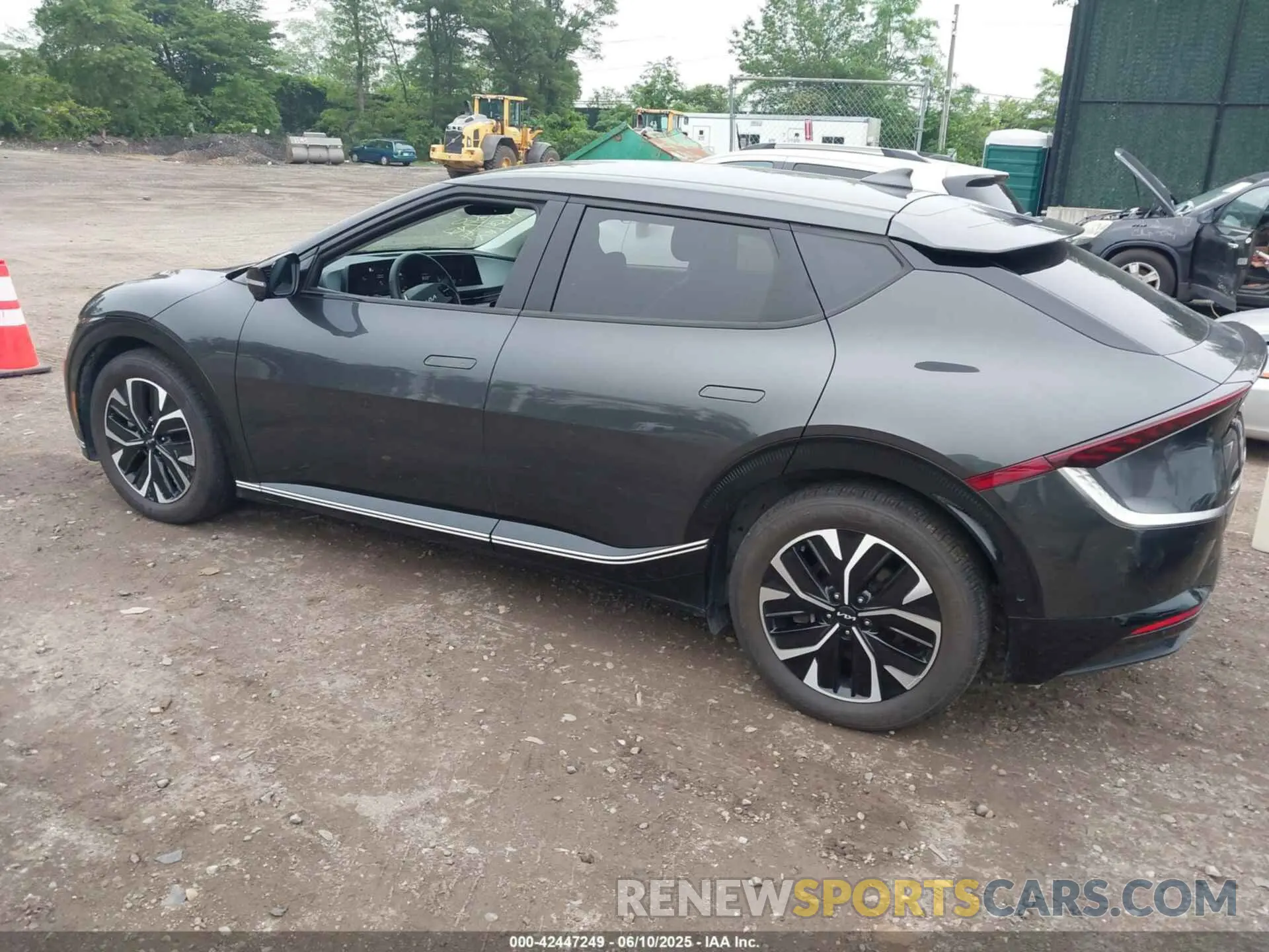 3 fotografías del automóvil dañado KNDC3DLC0N5029056 KIA EV6 2022