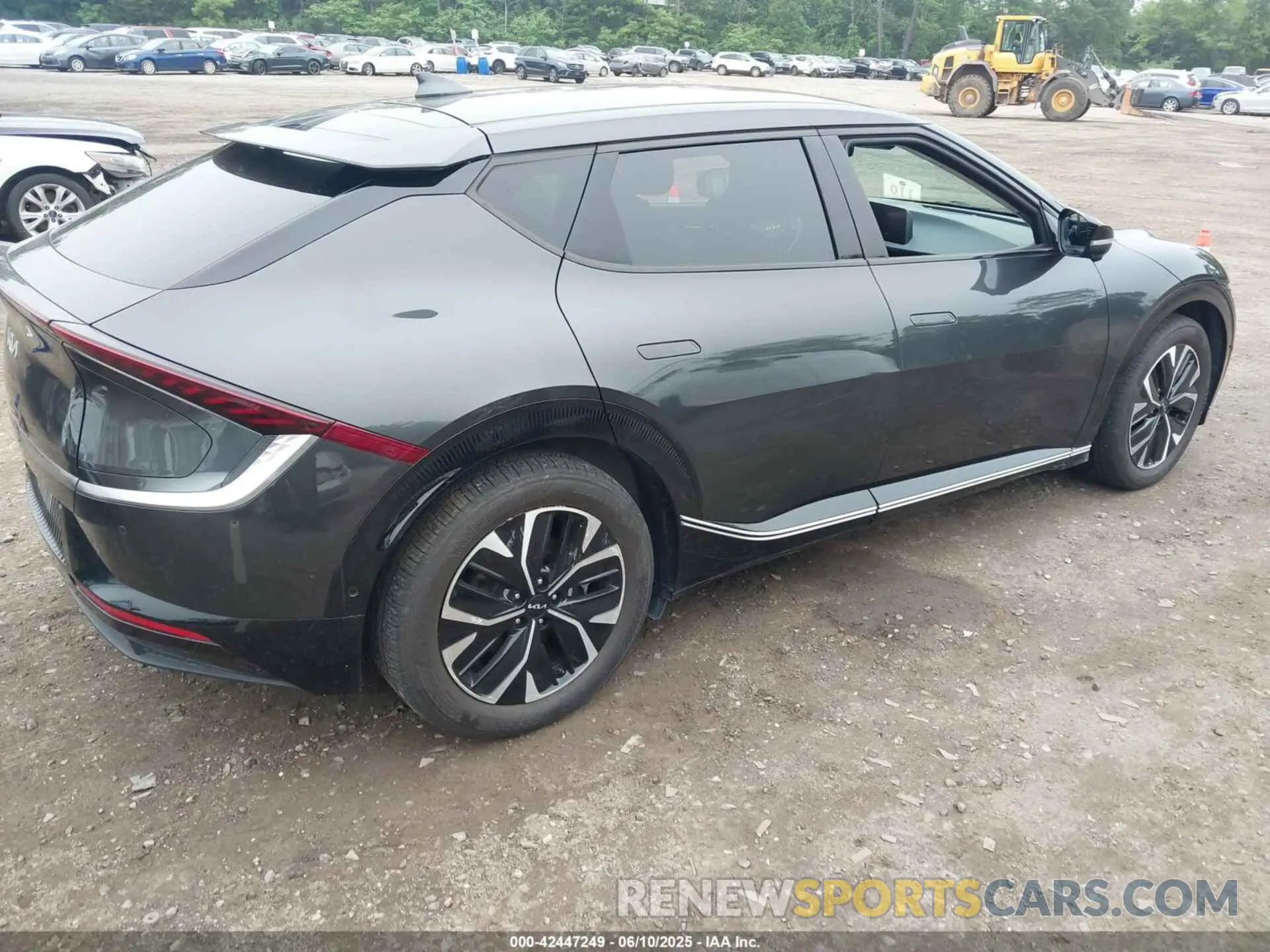 4 fotografías del automóvil dañado KNDC3DLC0N5029056 KIA EV6 2022