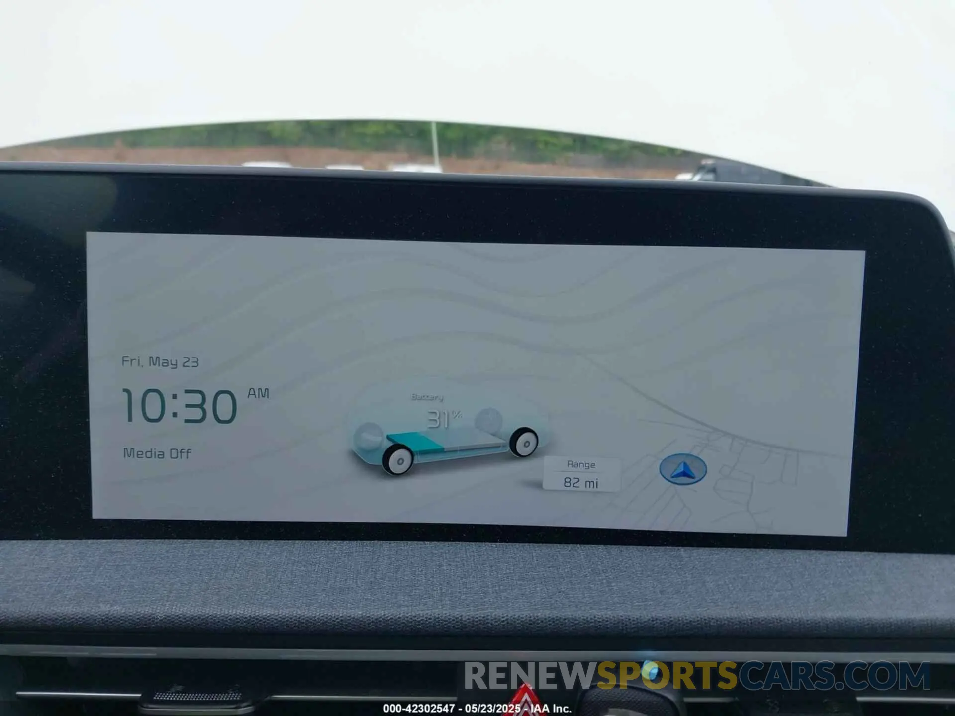 19 fotografías del automóvil dañado KNDC3DLC0N5043037 KIA EV6 2022