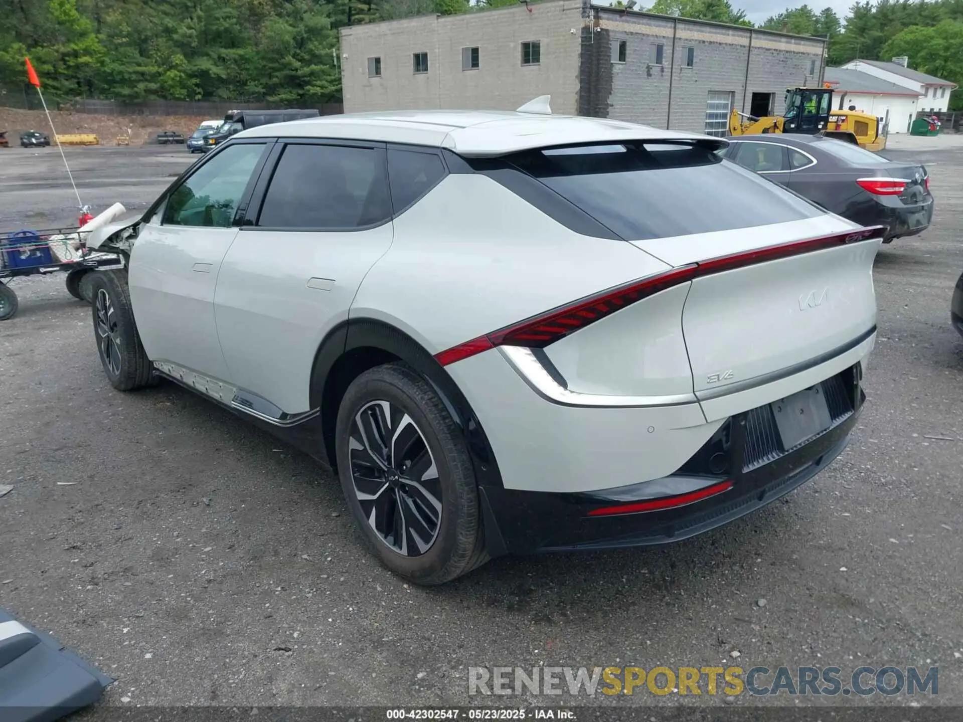 3 fotografías del automóvil dañado KNDC3DLC0N5043037 KIA EV6 2022