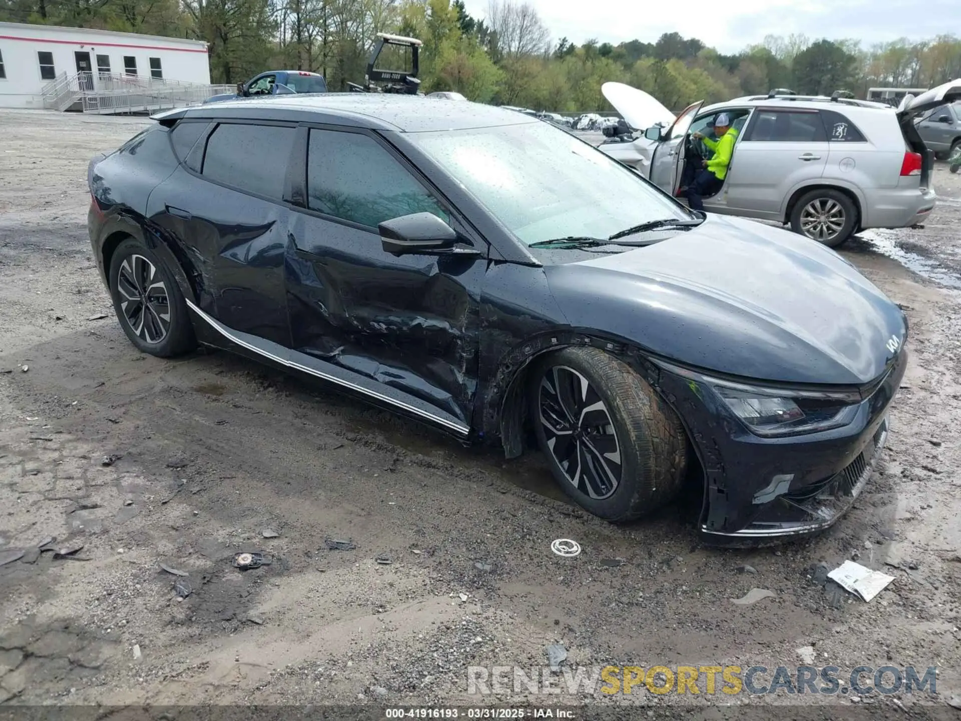 1 fotografías del automóvil dañado KNDC3DLC0N5073669 KIA EV6 2022
