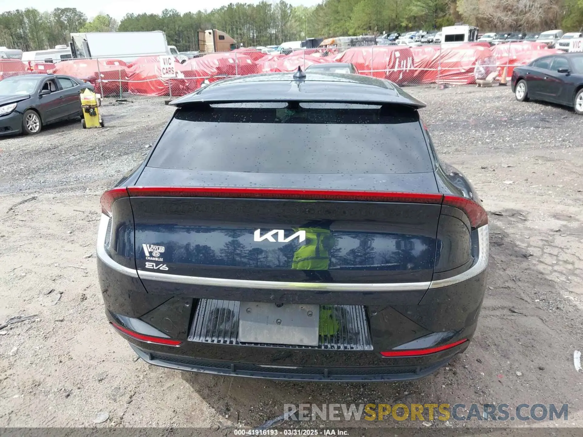 17 fotografías del automóvil dañado KNDC3DLC0N5073669 KIA EV6 2022