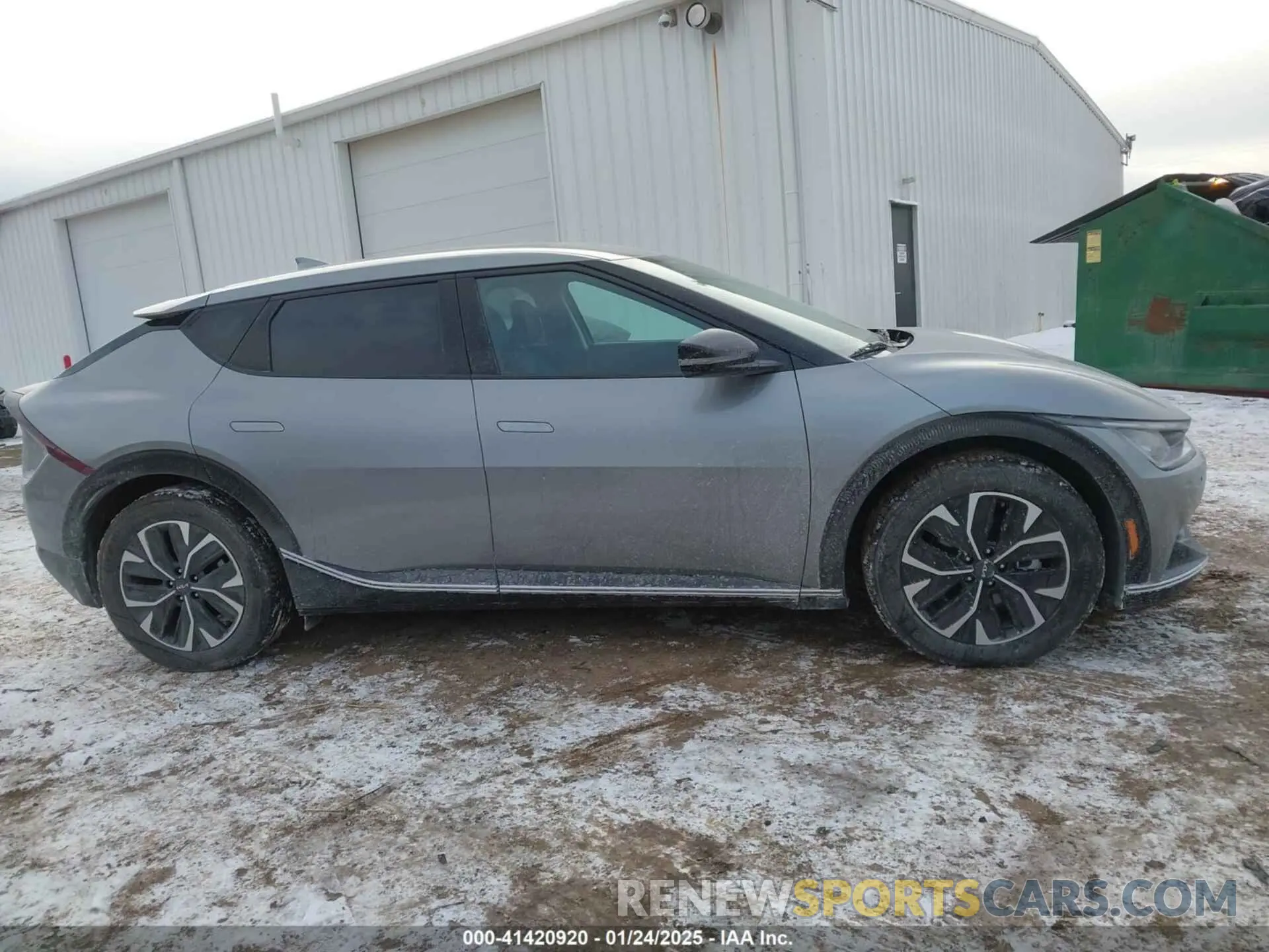 13 fotografías del automóvil dañado KNDC3DLC0N5076216 KIA EV6 2022