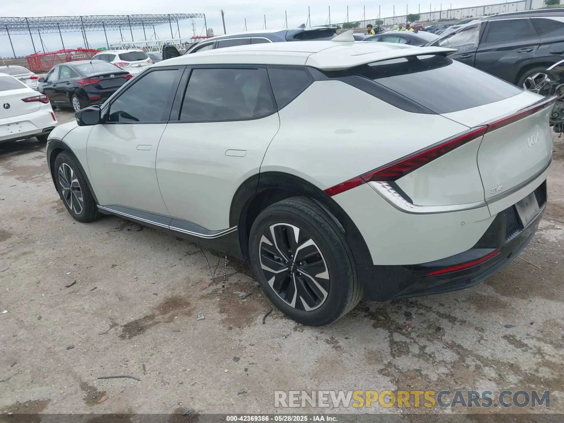 3 fotografías del automóvil dañado KNDC3DLC2N5043069 KIA EV6 2022