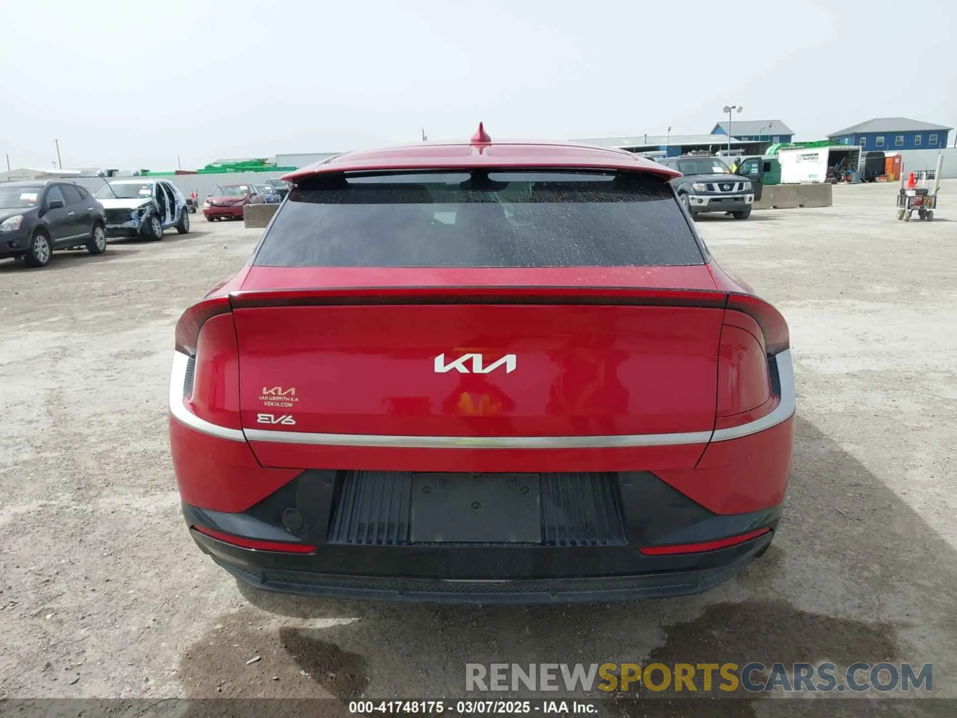16 fotografías del automóvil dañado KNDC3DLC6N5089018 KIA EV6 2022