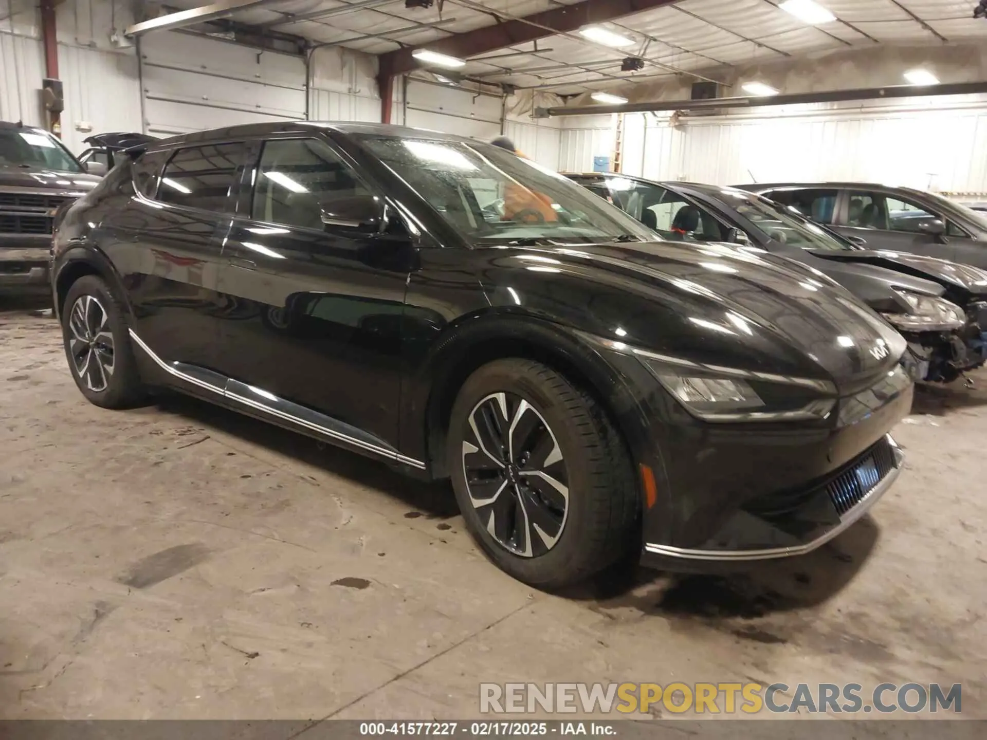 1 fotografías del automóvil dañado KNDC3DLC9N5030514 KIA EV6 2022