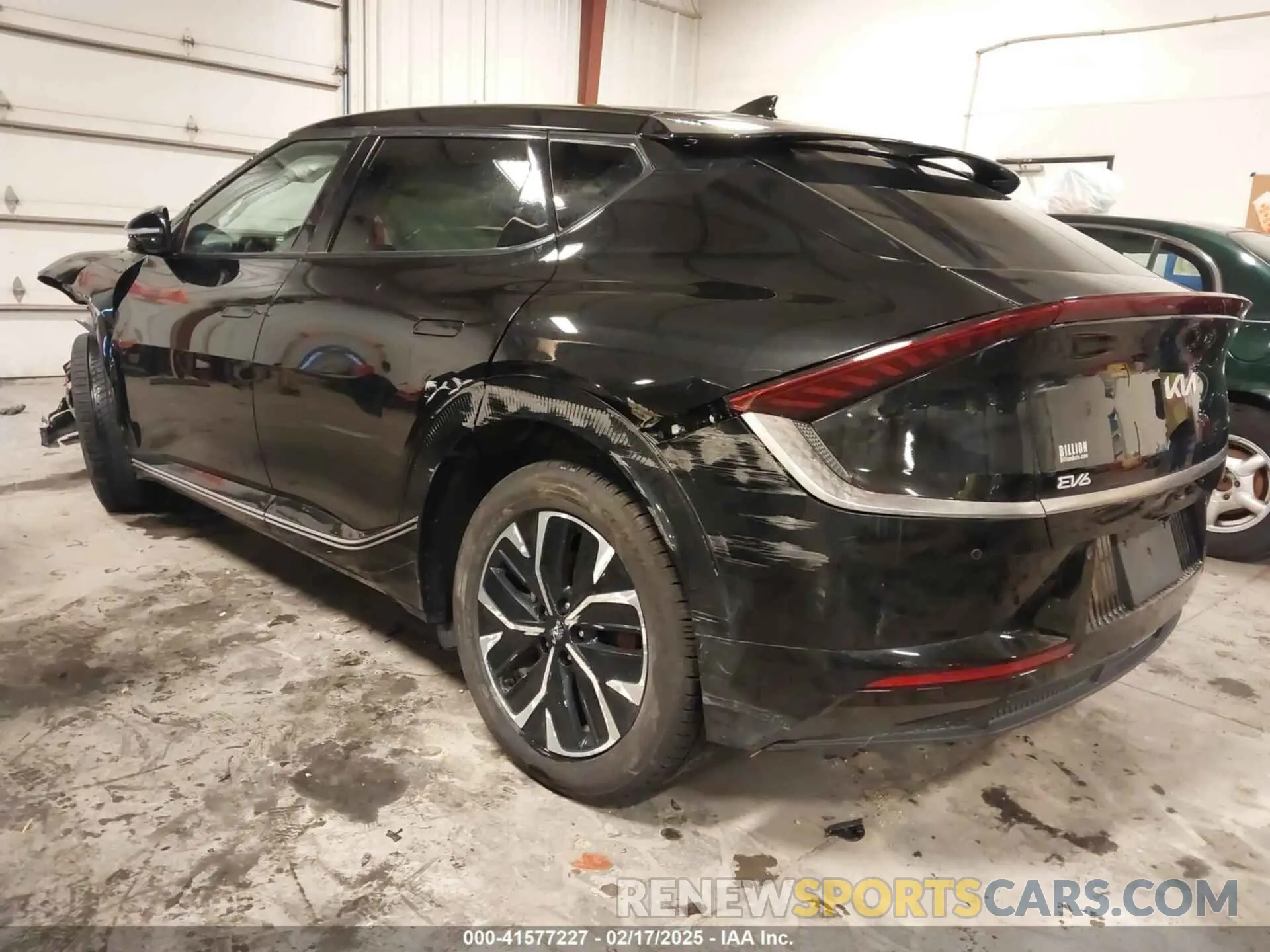 3 fotografías del automóvil dañado KNDC3DLC9N5030514 KIA EV6 2022