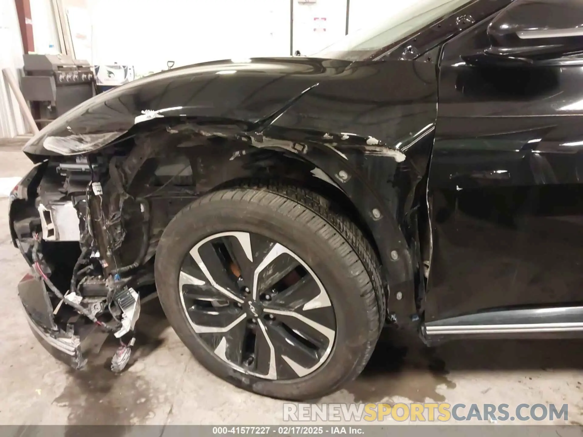 6 fotografías del automóvil dañado KNDC3DLC9N5030514 KIA EV6 2022