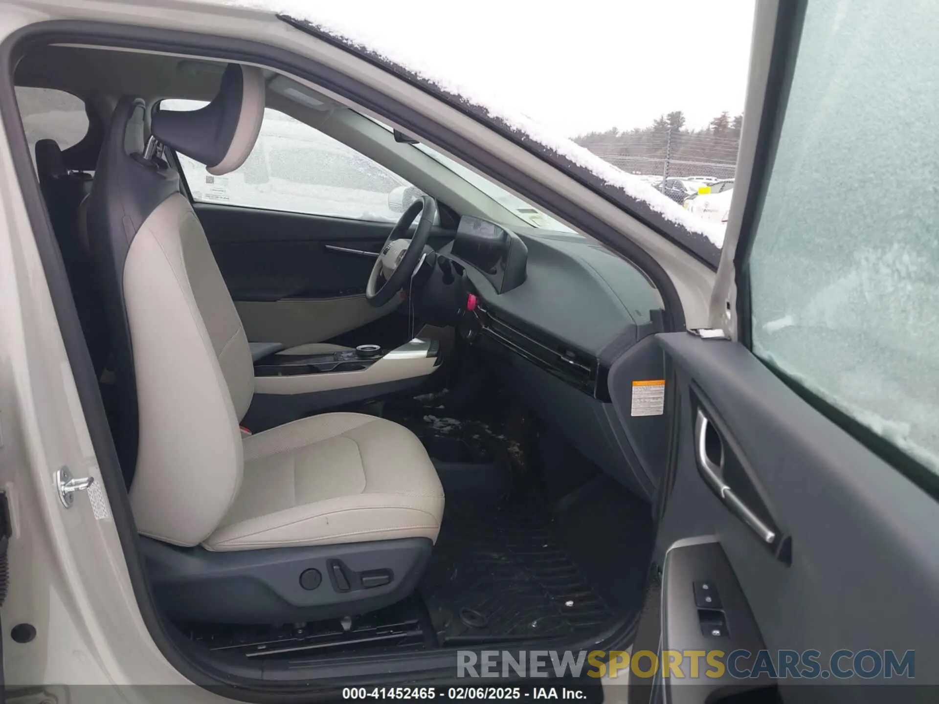5 fotografías del automóvil dañado KNDC3DLCXN5061934 KIA EV6 2022