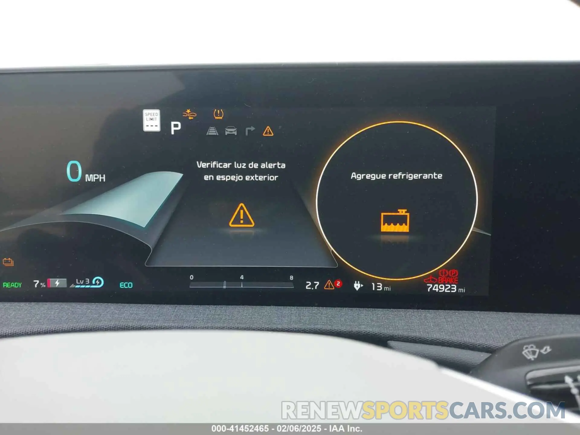 7 fotografías del automóvil dañado KNDC3DLCXN5061934 KIA EV6 2022