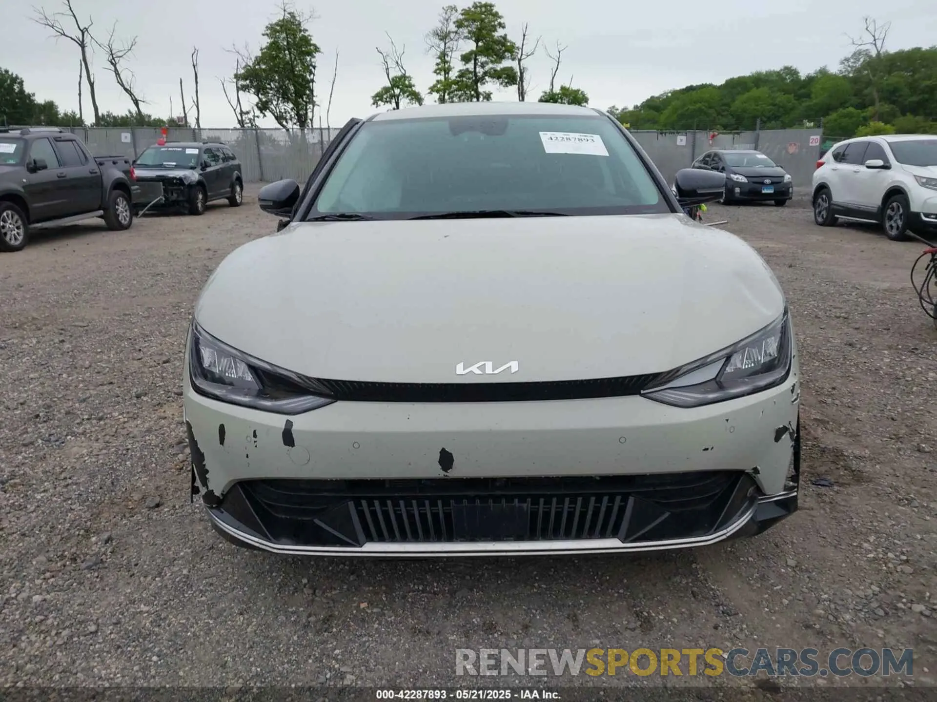 13 fotografías del automóvil dañado KNDC3DLCXN5087157 KIA EV6 2022