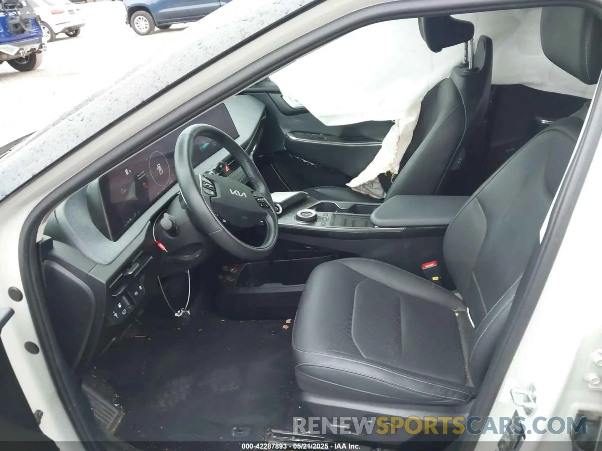 5 fotografías del automóvil dañado KNDC3DLCXN5087157 KIA EV6 2022