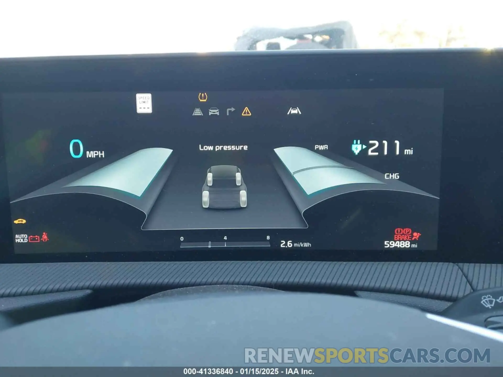 7 fotografías del automóvil dañado KNDC44LA4N5080250 KIA EV6 2022