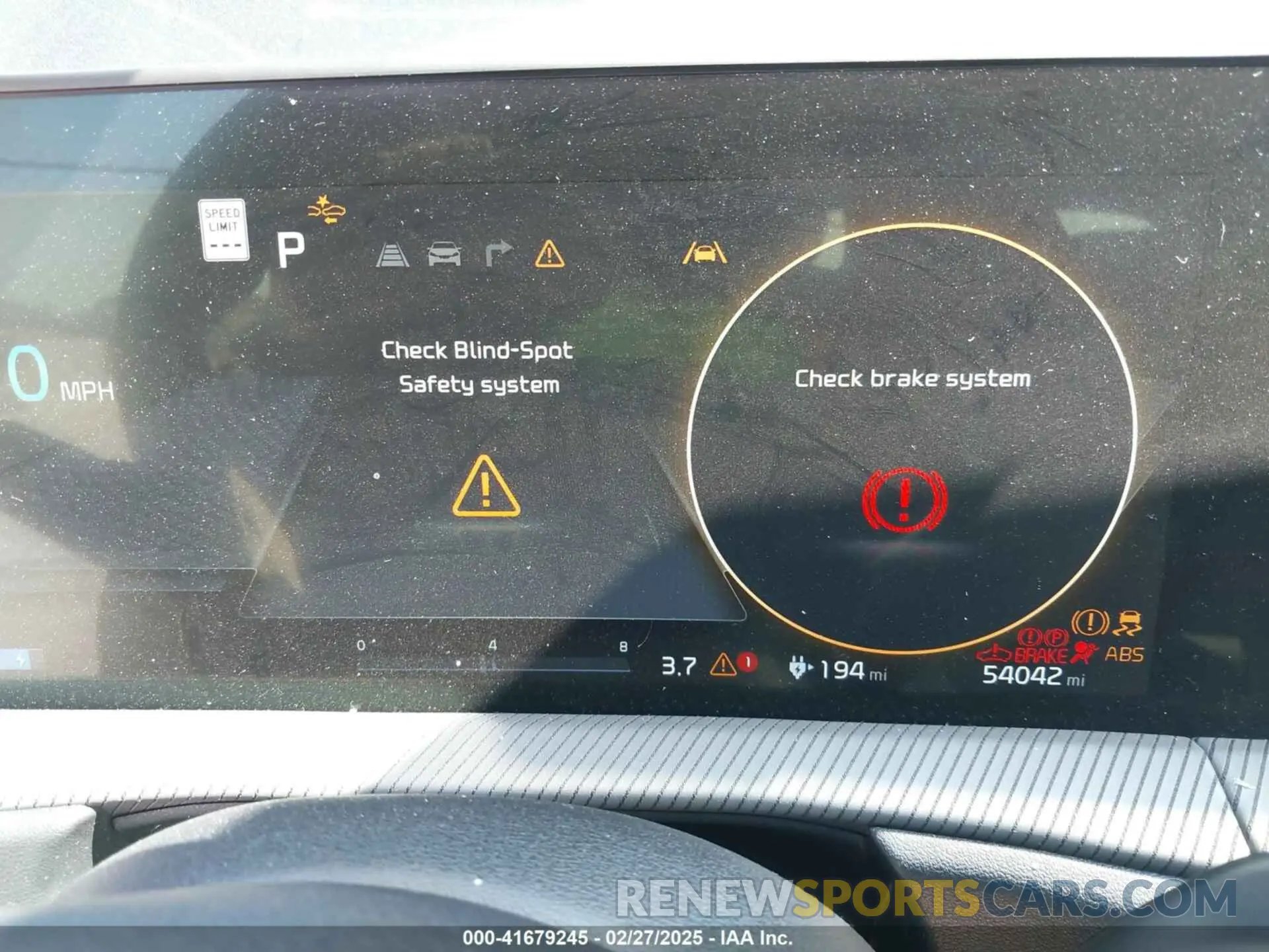 7 fotografías del automóvil dañado KNDC44LA7N5027008 KIA EV6 2022