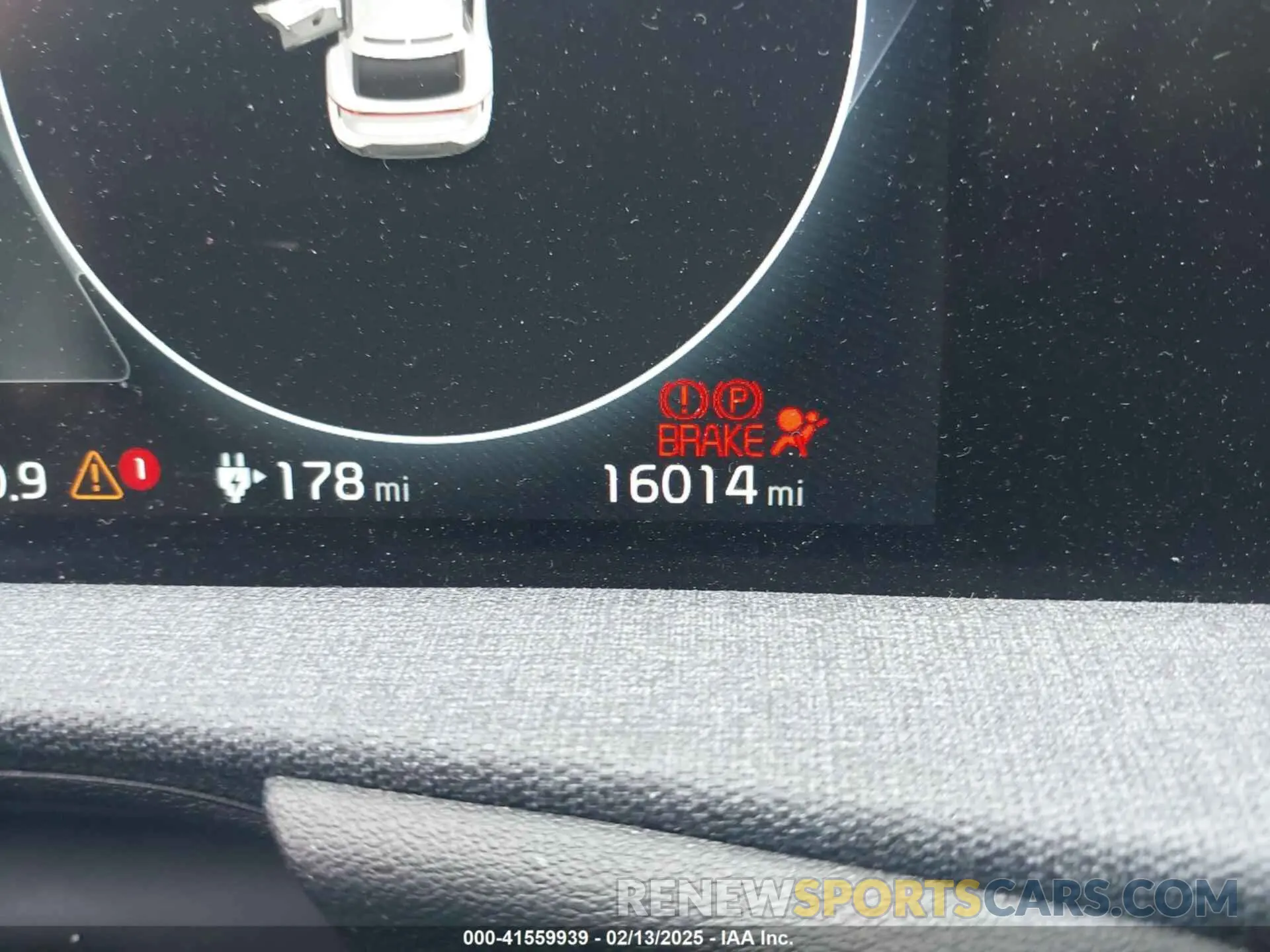 15 fotografías del automóvil dañado KNDC34LA0P5104873 KIA EV6 2023