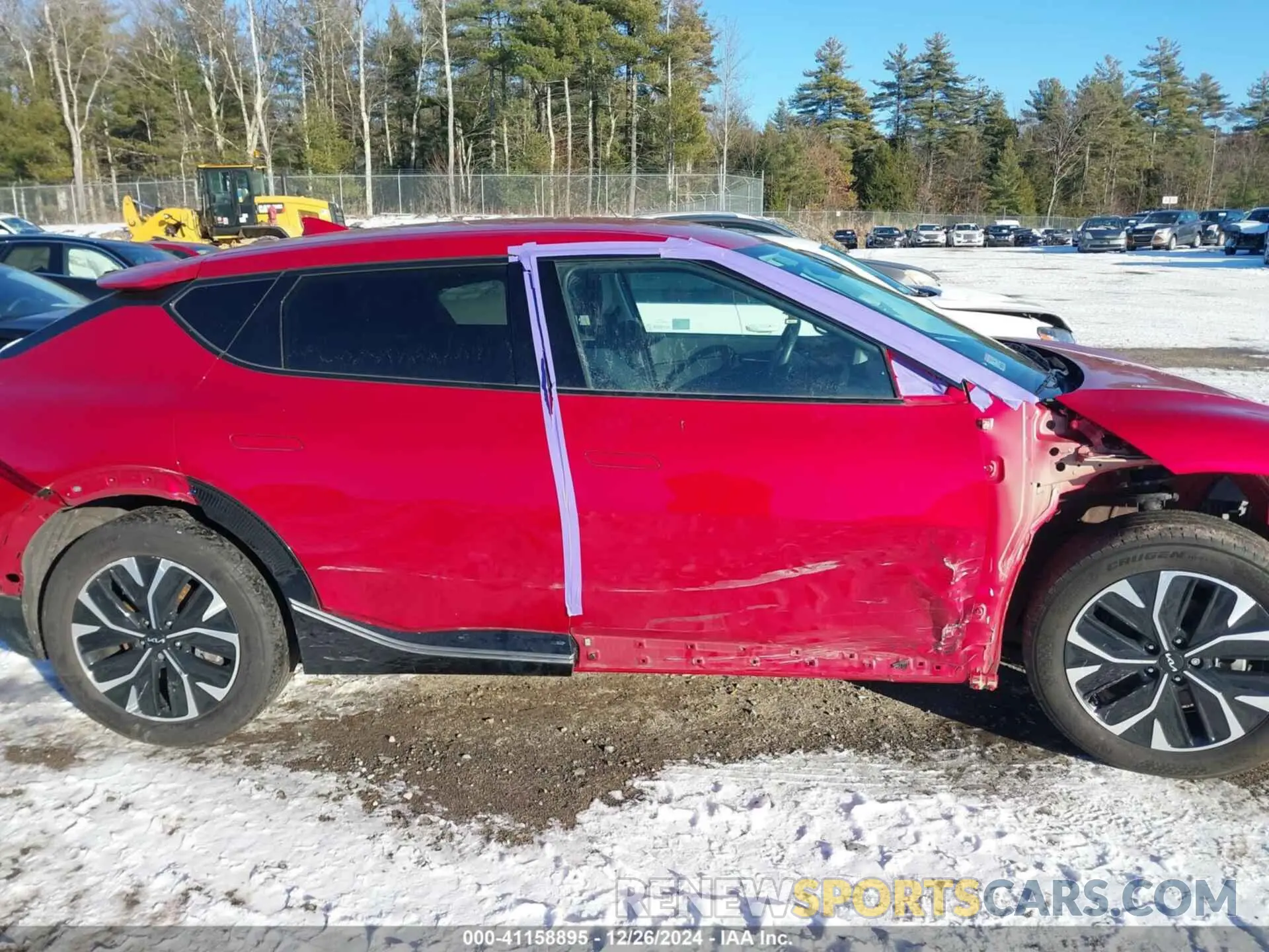14 fotografías del automóvil dañado KNDC34LA3P5098017 KIA EV6 2023