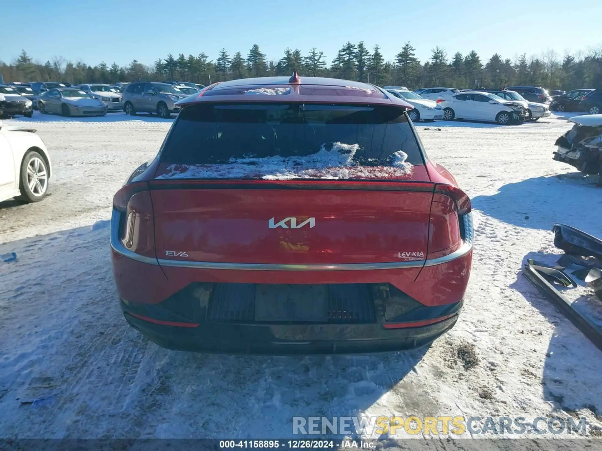 17 fotografías del automóvil dañado KNDC34LA3P5098017 KIA EV6 2023