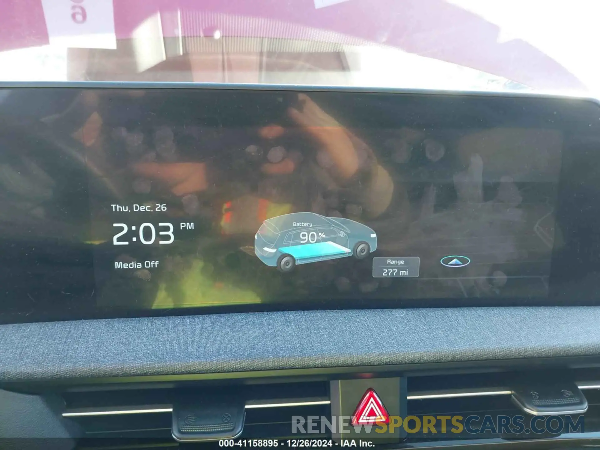 19 fotografías del automóvil dañado KNDC34LA3P5098017 KIA EV6 2023