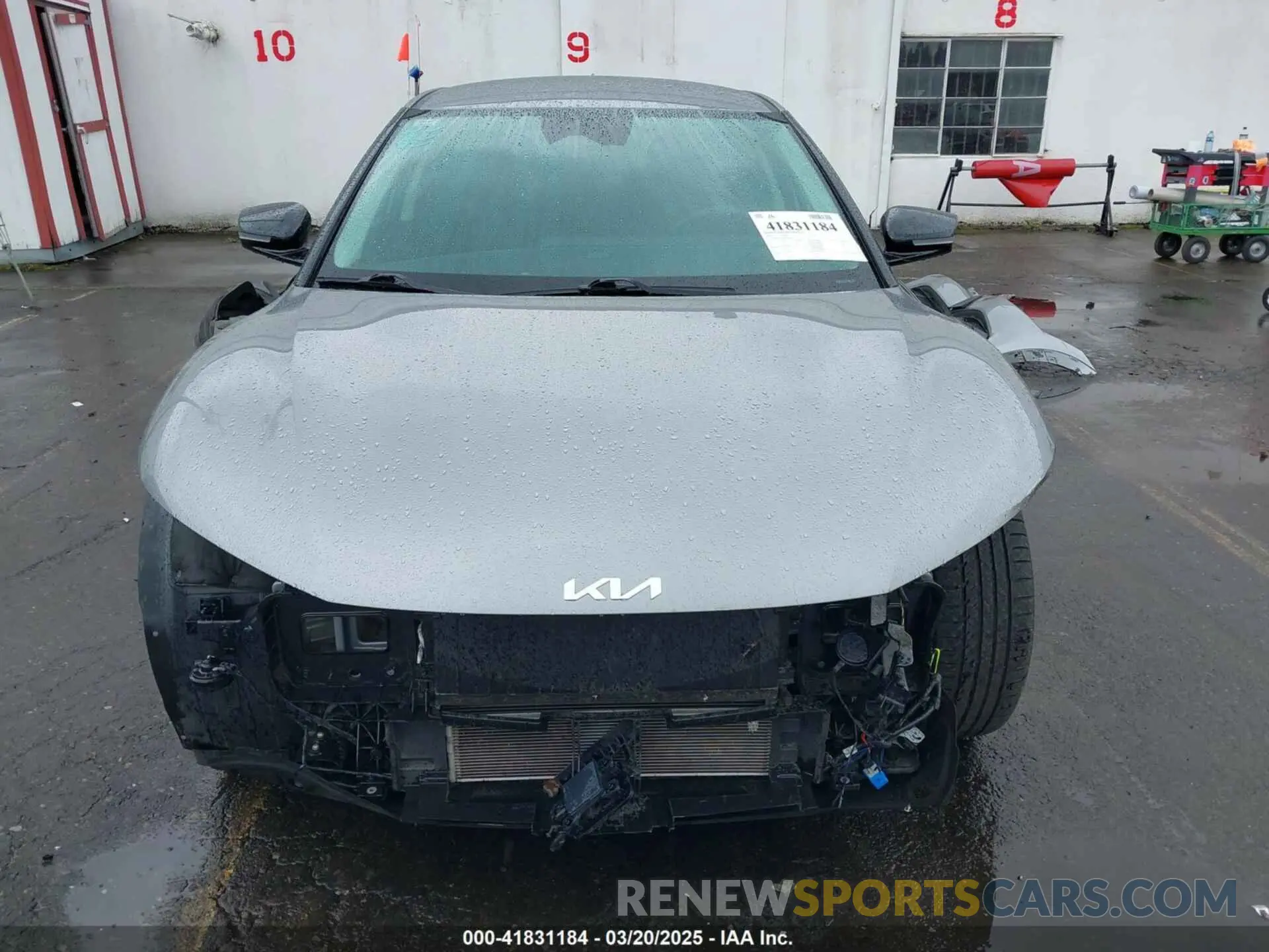 13 fotografías del automóvil dañado KNDC34LA5P5604138 KIA EV6 2023
