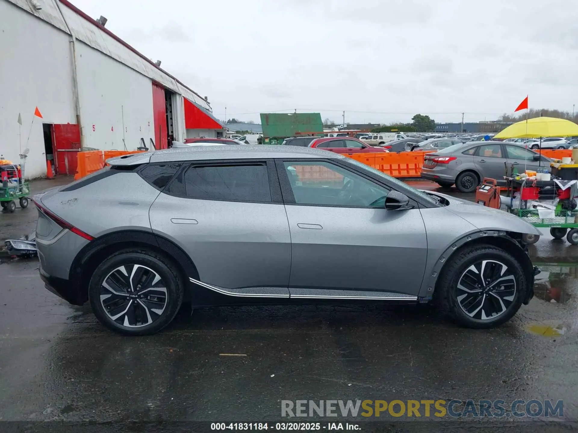 14 fotografías del automóvil dañado KNDC34LA5P5604138 KIA EV6 2023