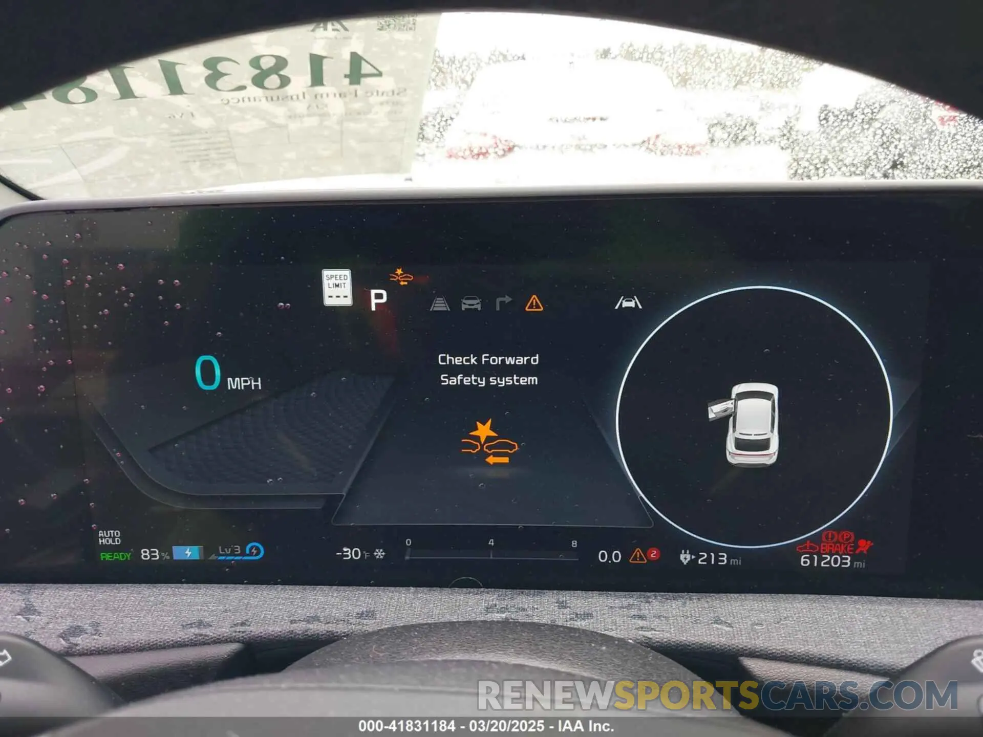 7 fotografías del automóvil dañado KNDC34LA5P5604138 KIA EV6 2023
