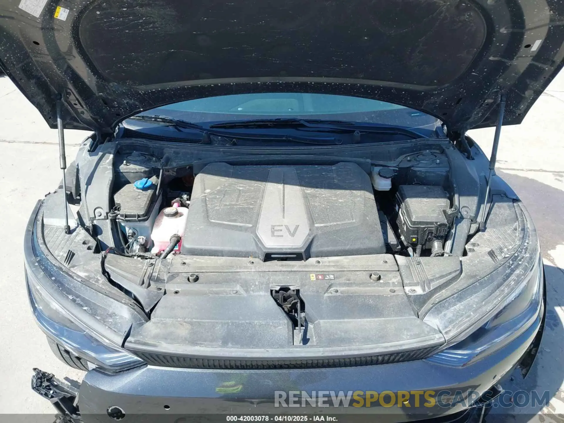 10 fotografías del automóvil dañado KNDC34LAXP5097236 KIA EV6 2023
