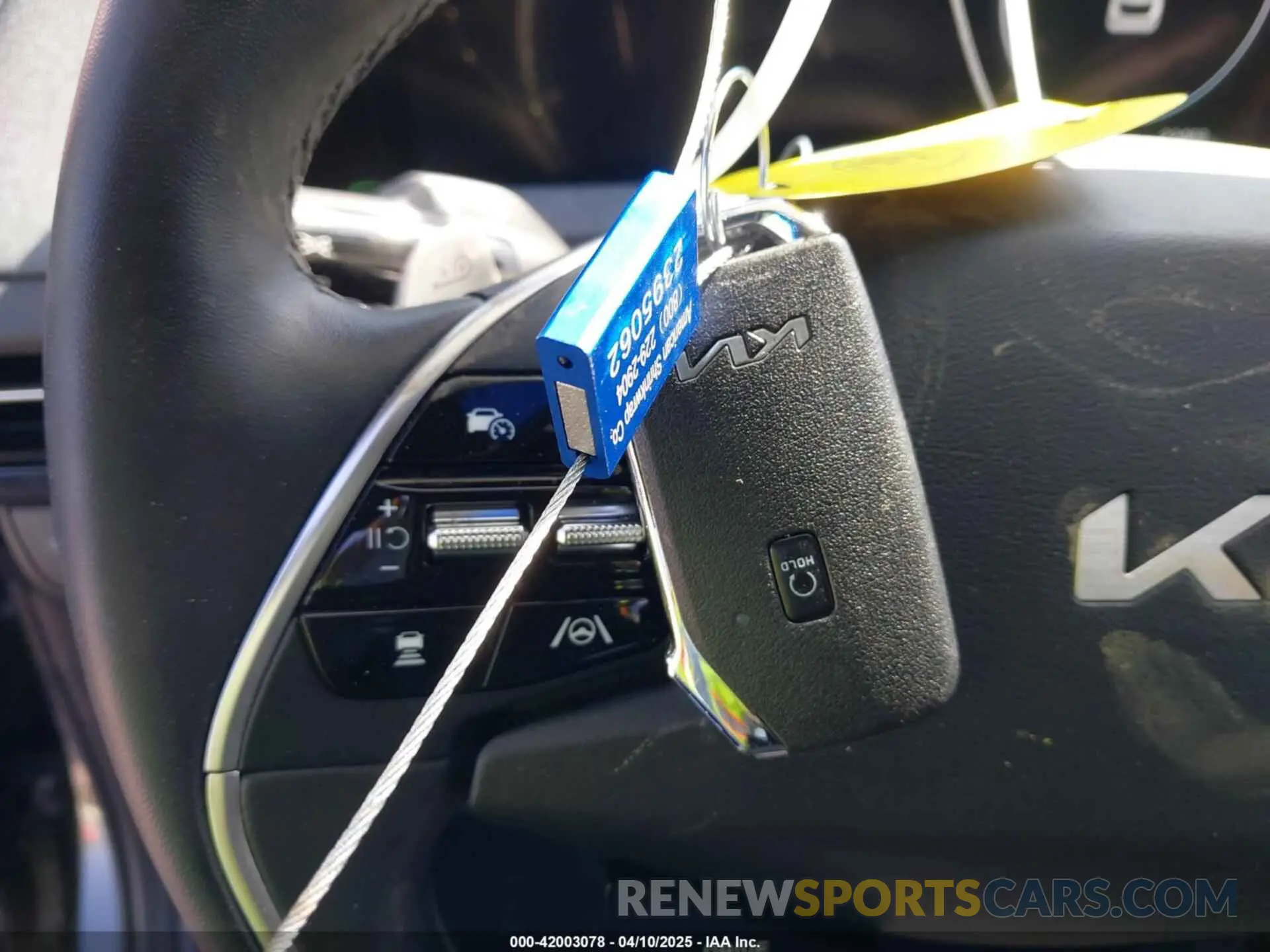 11 fotografías del automóvil dañado KNDC34LAXP5097236 KIA EV6 2023