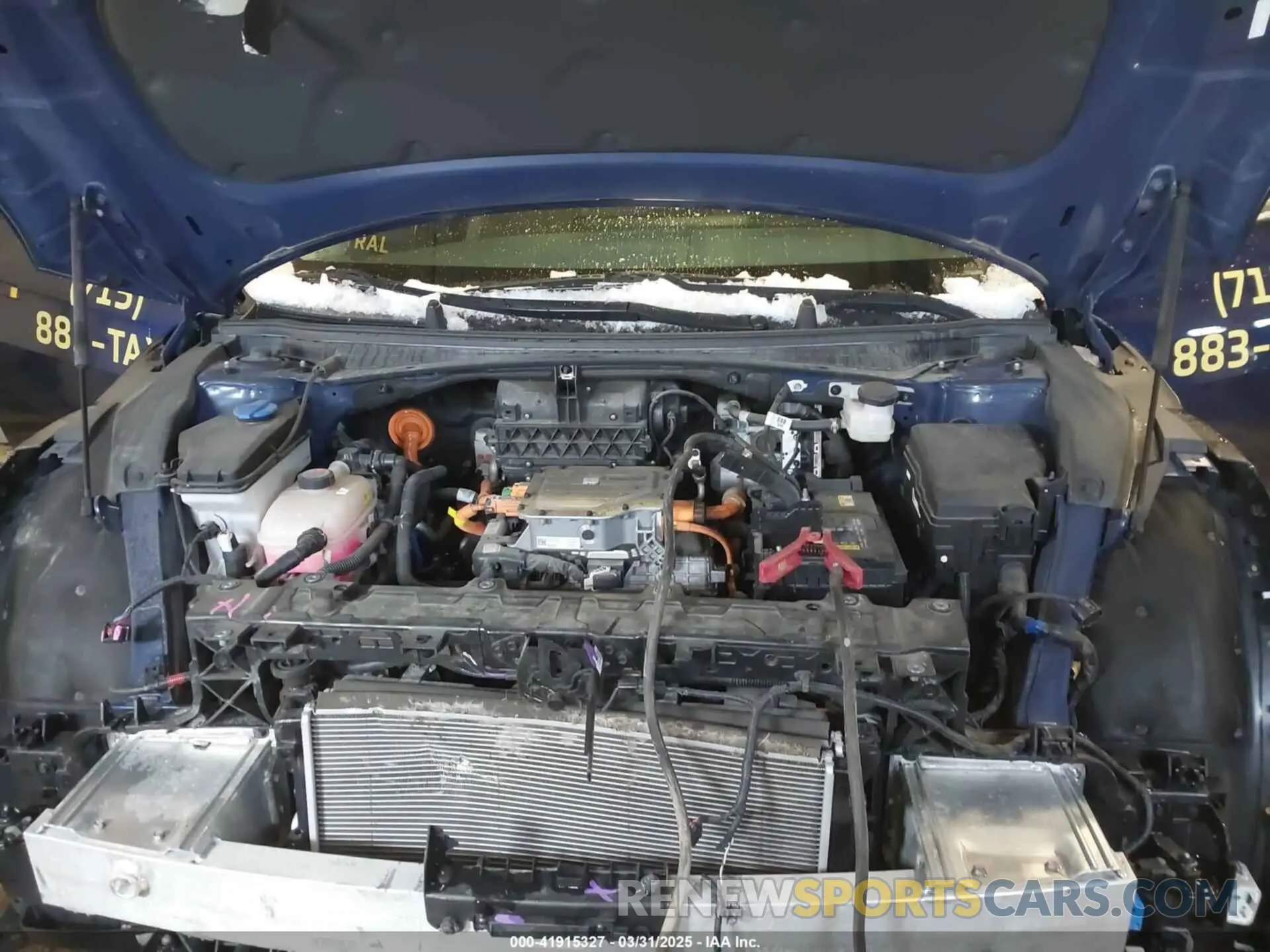 10 fotografías del automóvil dañado KNDC3DLC0P5138765 KIA EV6 2023