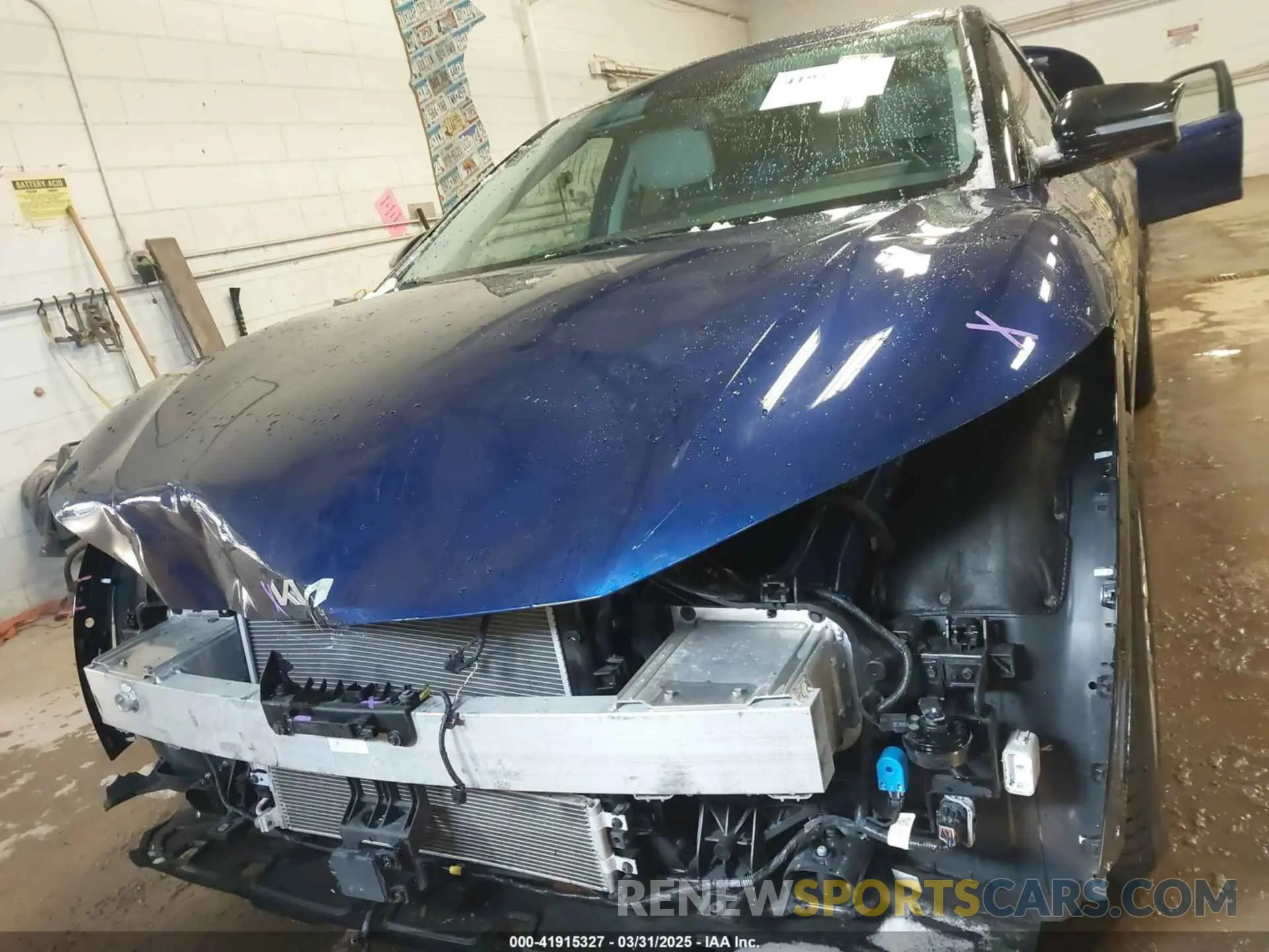 12 fotografías del automóvil dañado KNDC3DLC0P5138765 KIA EV6 2023