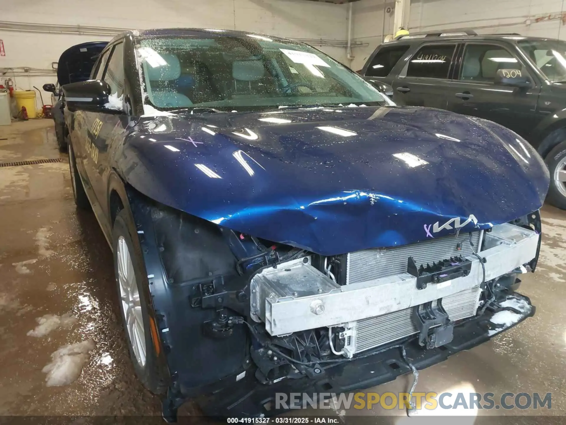 6 fotografías del automóvil dañado KNDC3DLC0P5138765 KIA EV6 2023