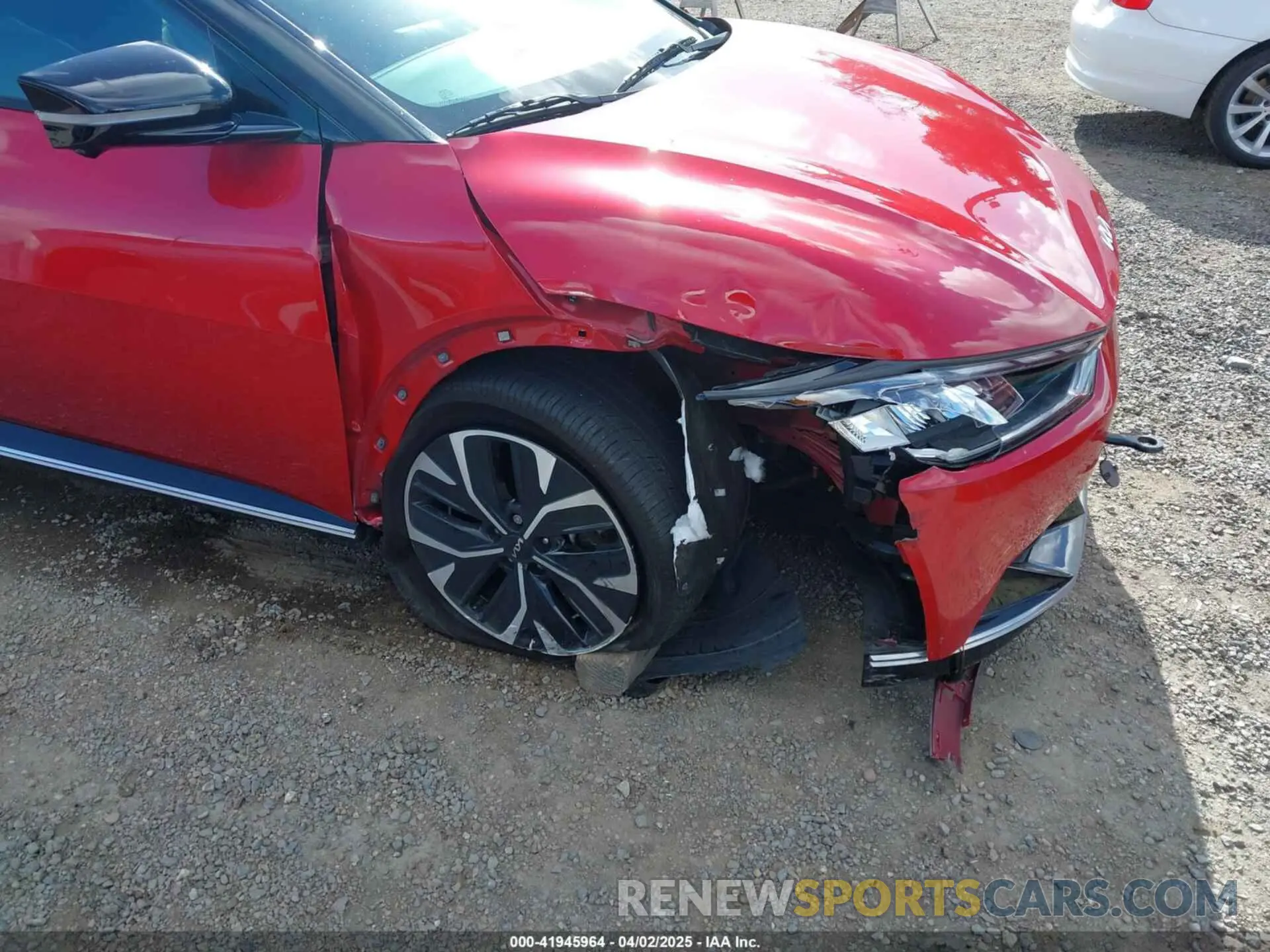 6 fotografías del automóvil dañado KNDC3DLC5P5115109 KIA EV6 2023