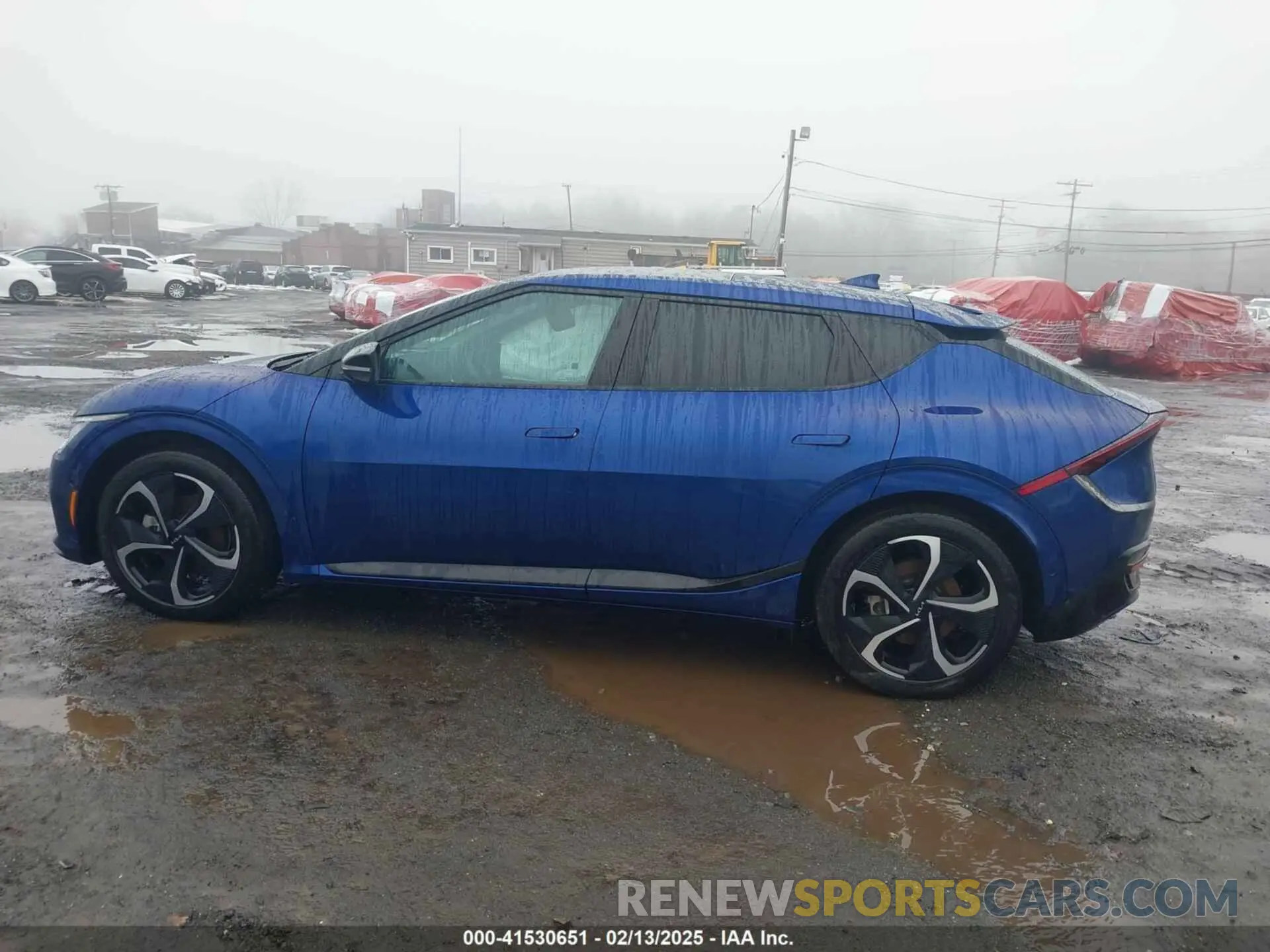14 fotografías del automóvil dañado KNDC4DLC2P5135864 KIA EV6 2023