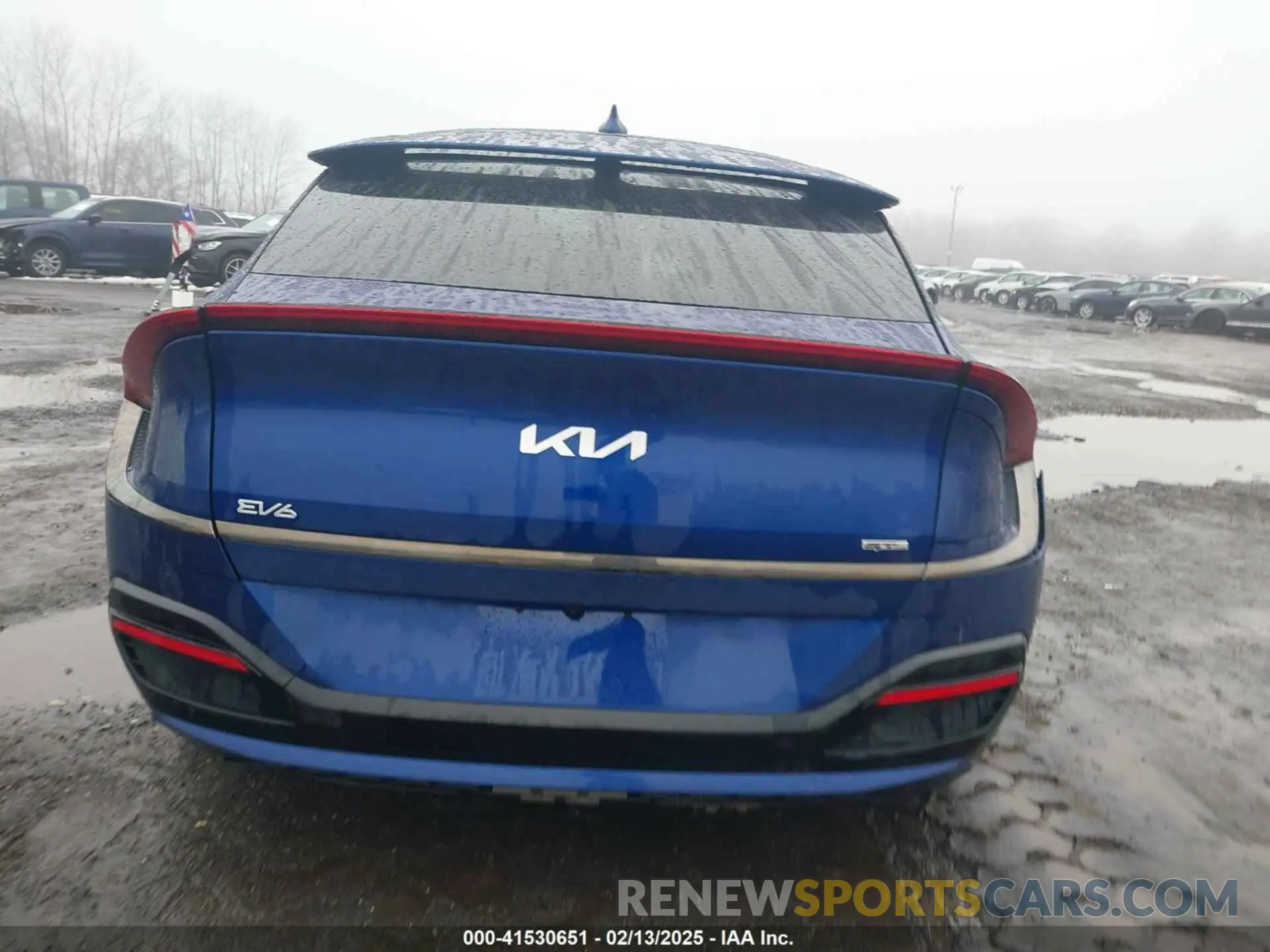 16 fotografías del automóvil dañado KNDC4DLC2P5135864 KIA EV6 2023