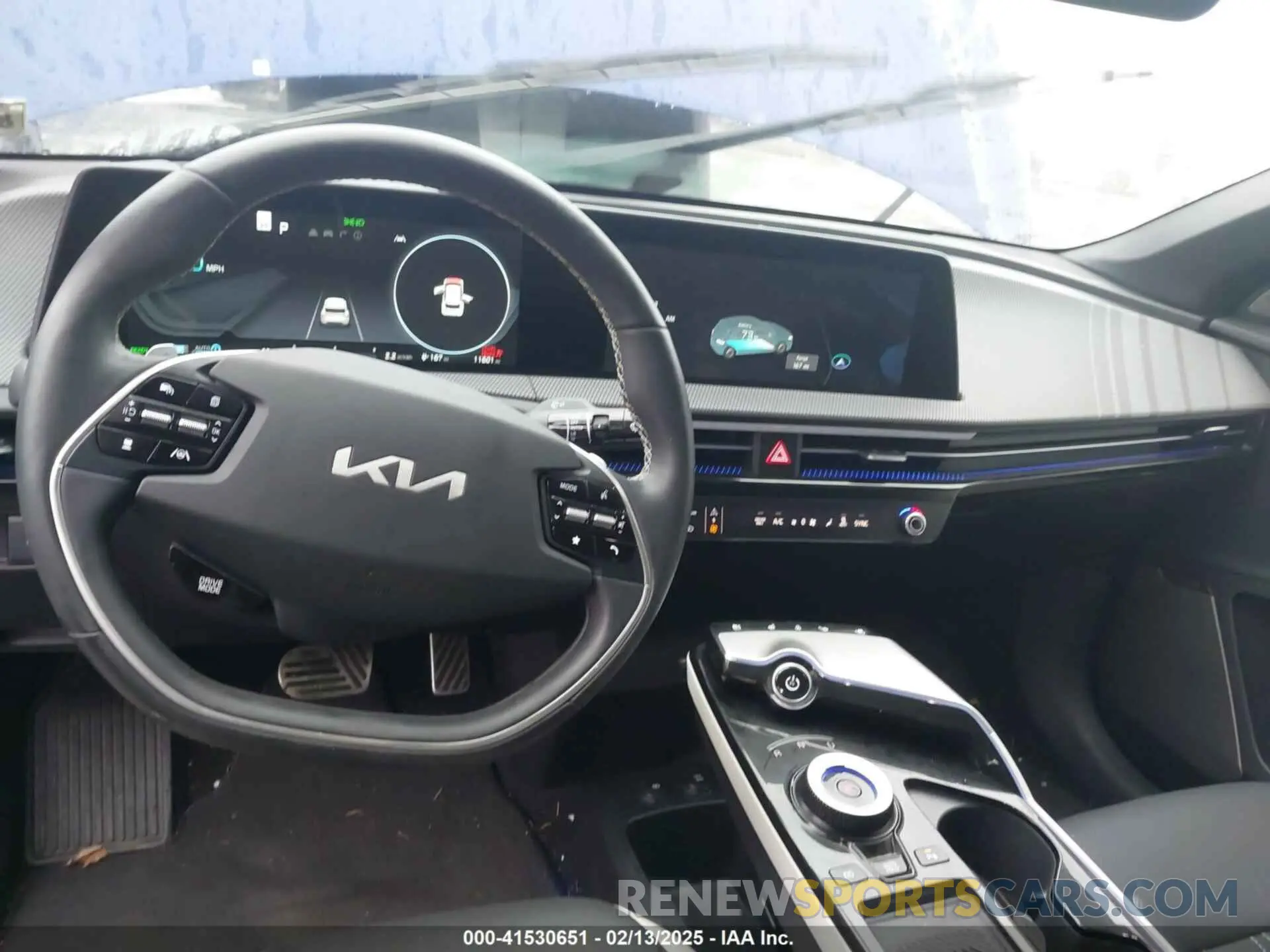 18 fotografías del automóvil dañado KNDC4DLC2P5135864 KIA EV6 2023