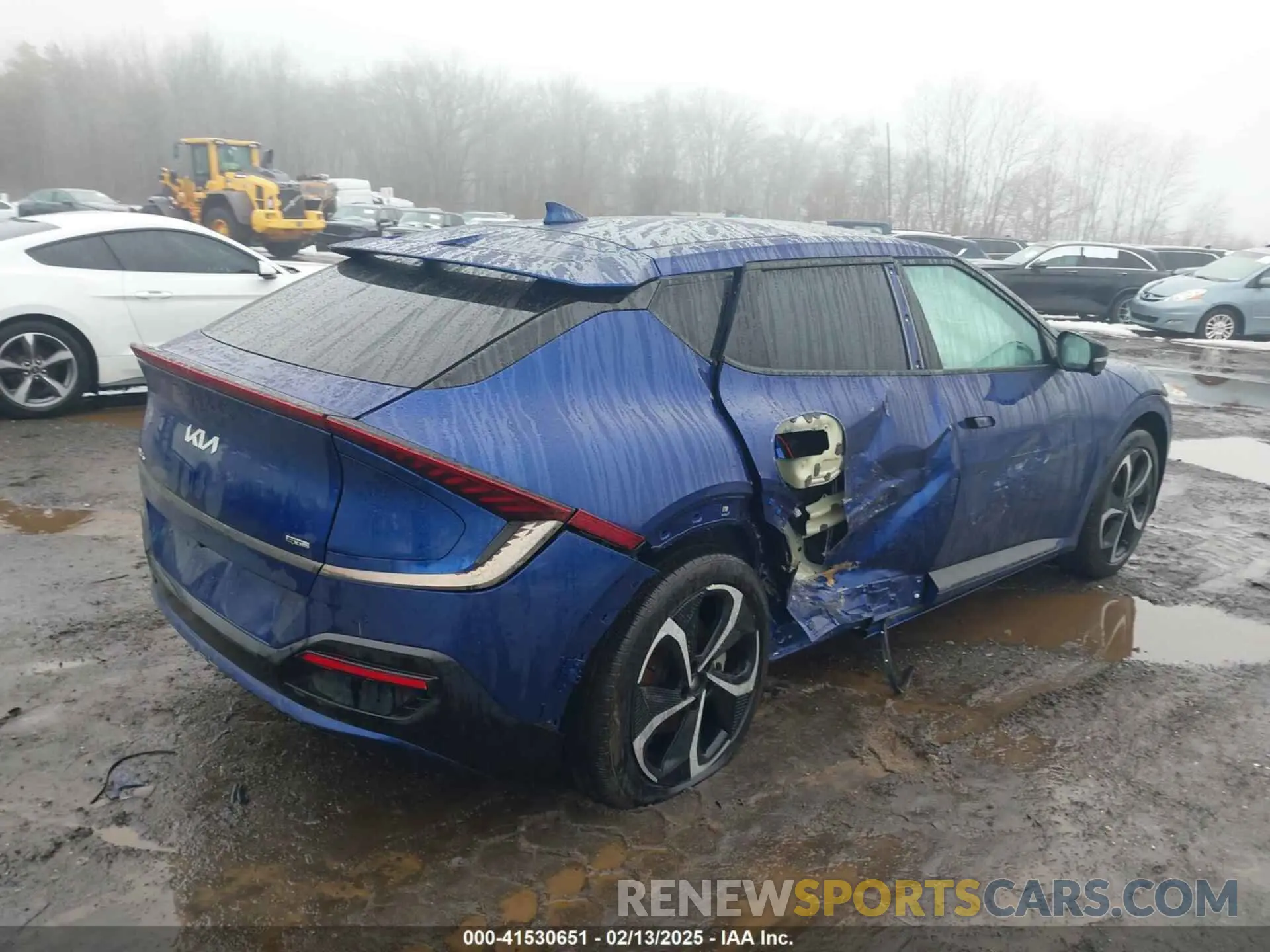 4 fotografías del automóvil dañado KNDC4DLC2P5135864 KIA EV6 2023