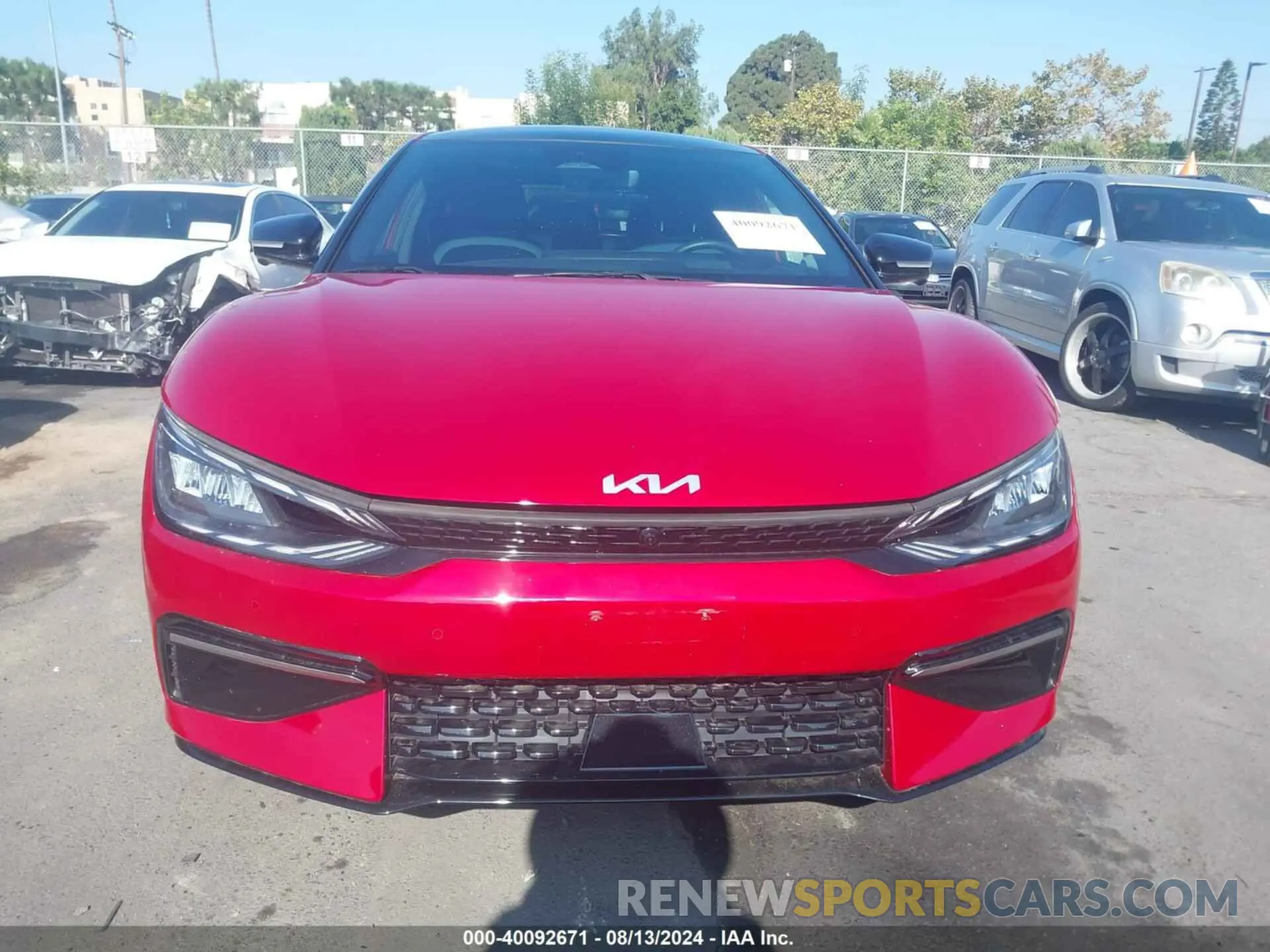 13 fotografías del automóvil dañado KNDC4DLC3P5113159 KIA EV6 2023