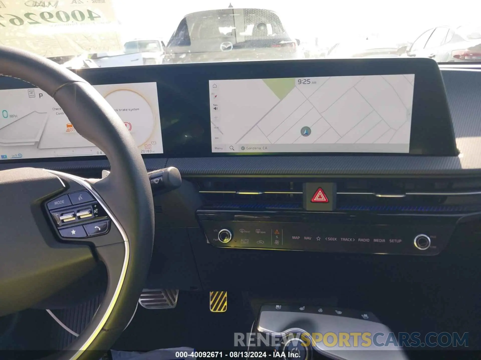 19 fotografías del automóvil dañado KNDC4DLC3P5113159 KIA EV6 2023