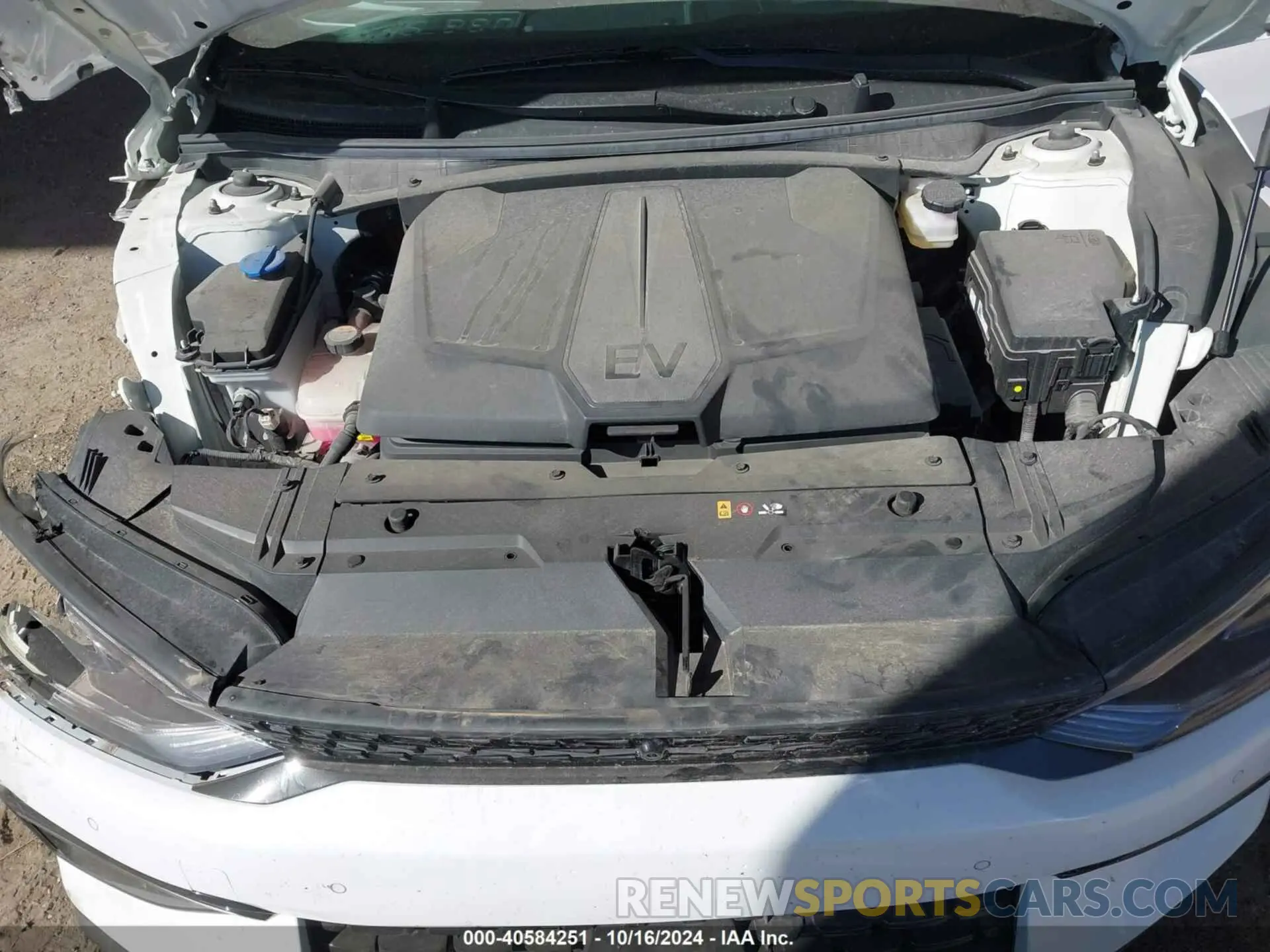 10 fotografías del automóvil dañado KNDC4DLC9P5114767 KIA EV6 2023