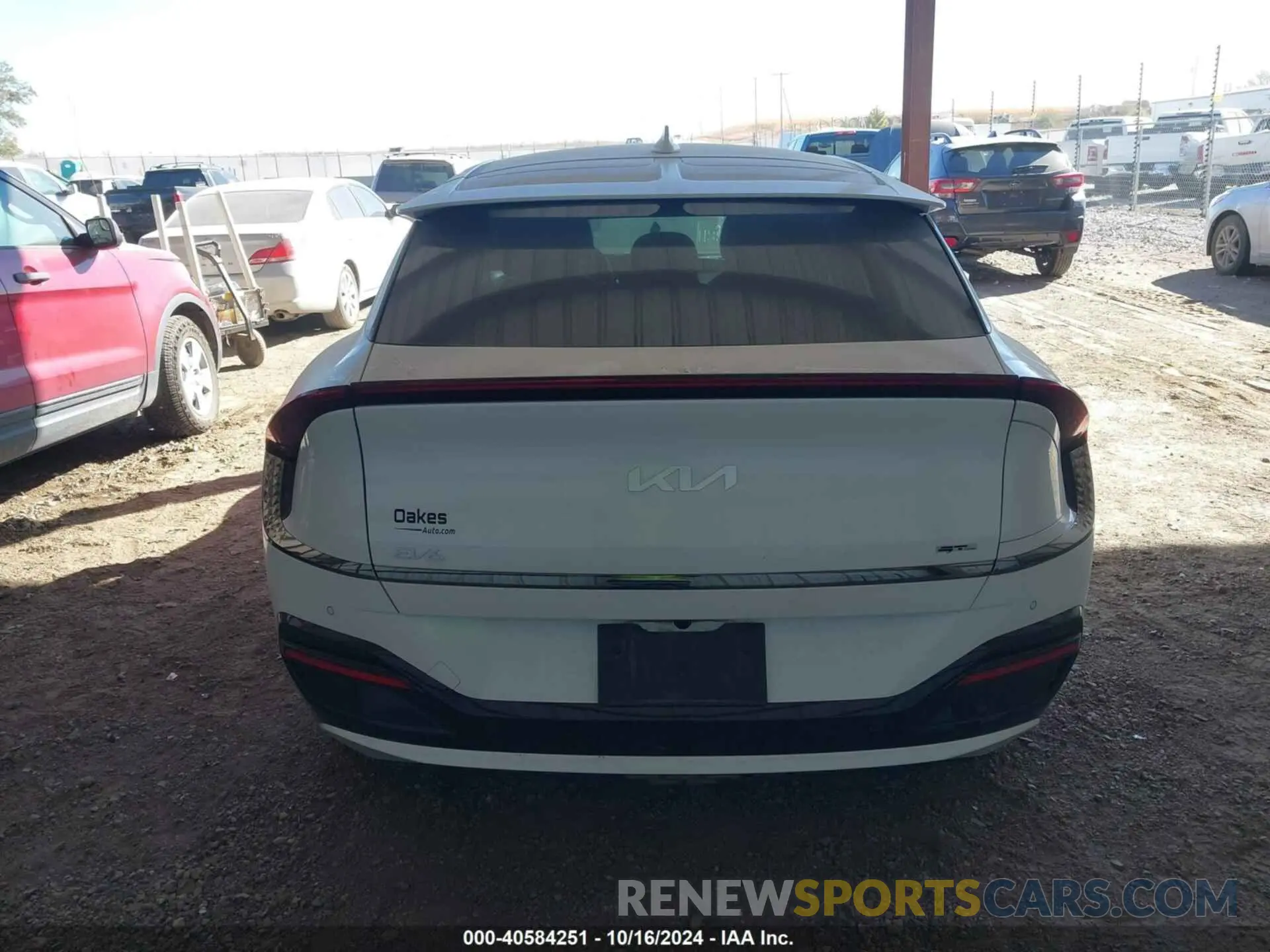 16 fotografías del automóvil dañado KNDC4DLC9P5114767 KIA EV6 2023