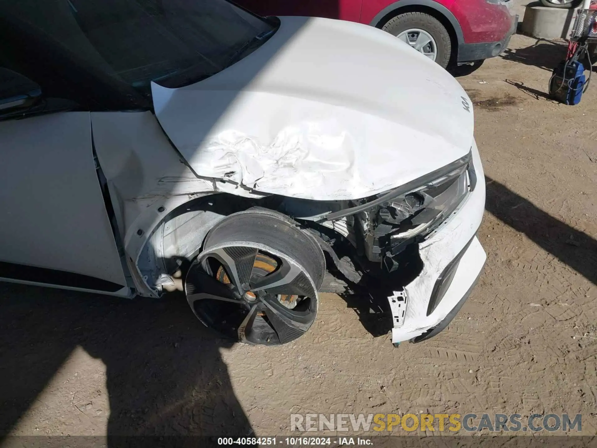 6 fotografías del automóvil dañado KNDC4DLC9P5114767 KIA EV6 2023