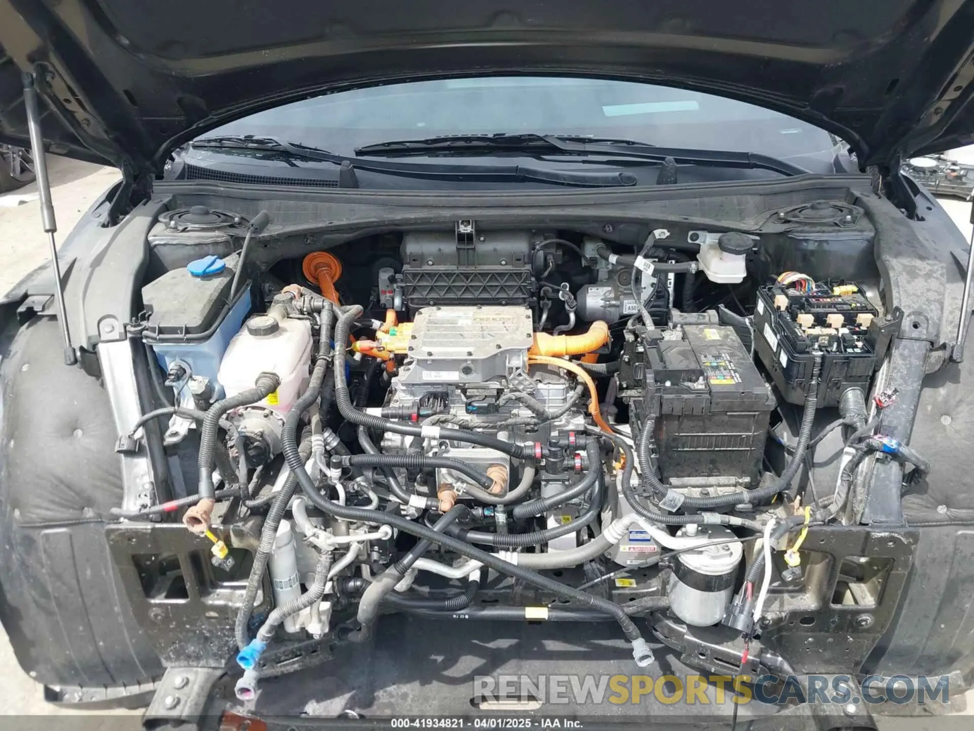 10 fotografías del automóvil dañado KNDC5DLE3P5093252 KIA EV6 2023