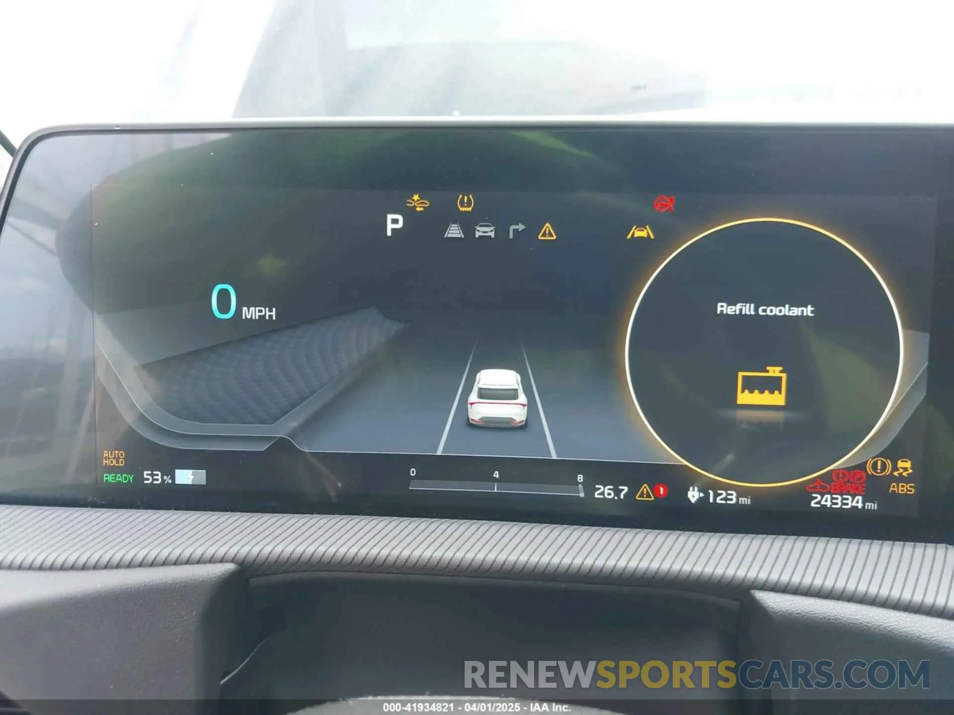 7 fotografías del automóvil dañado KNDC5DLE3P5093252 KIA EV6 2023