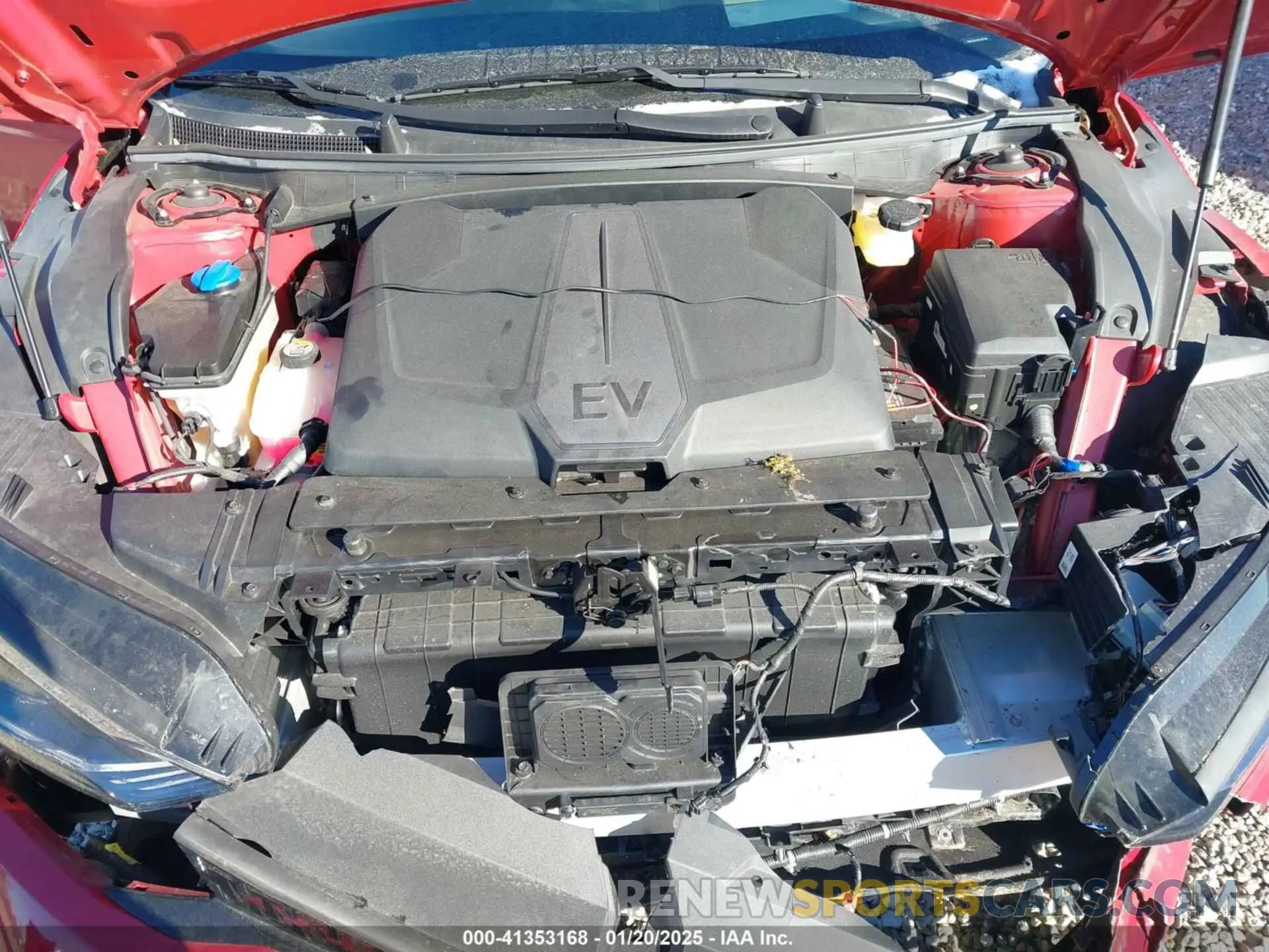 10 fotografías del automóvil dañado KNDC5DLE5P5115798 KIA EV6 2023