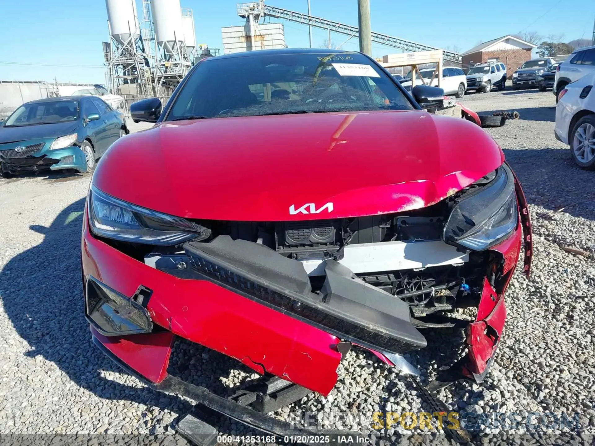 13 fotografías del automóvil dañado KNDC5DLE5P5115798 KIA EV6 2023