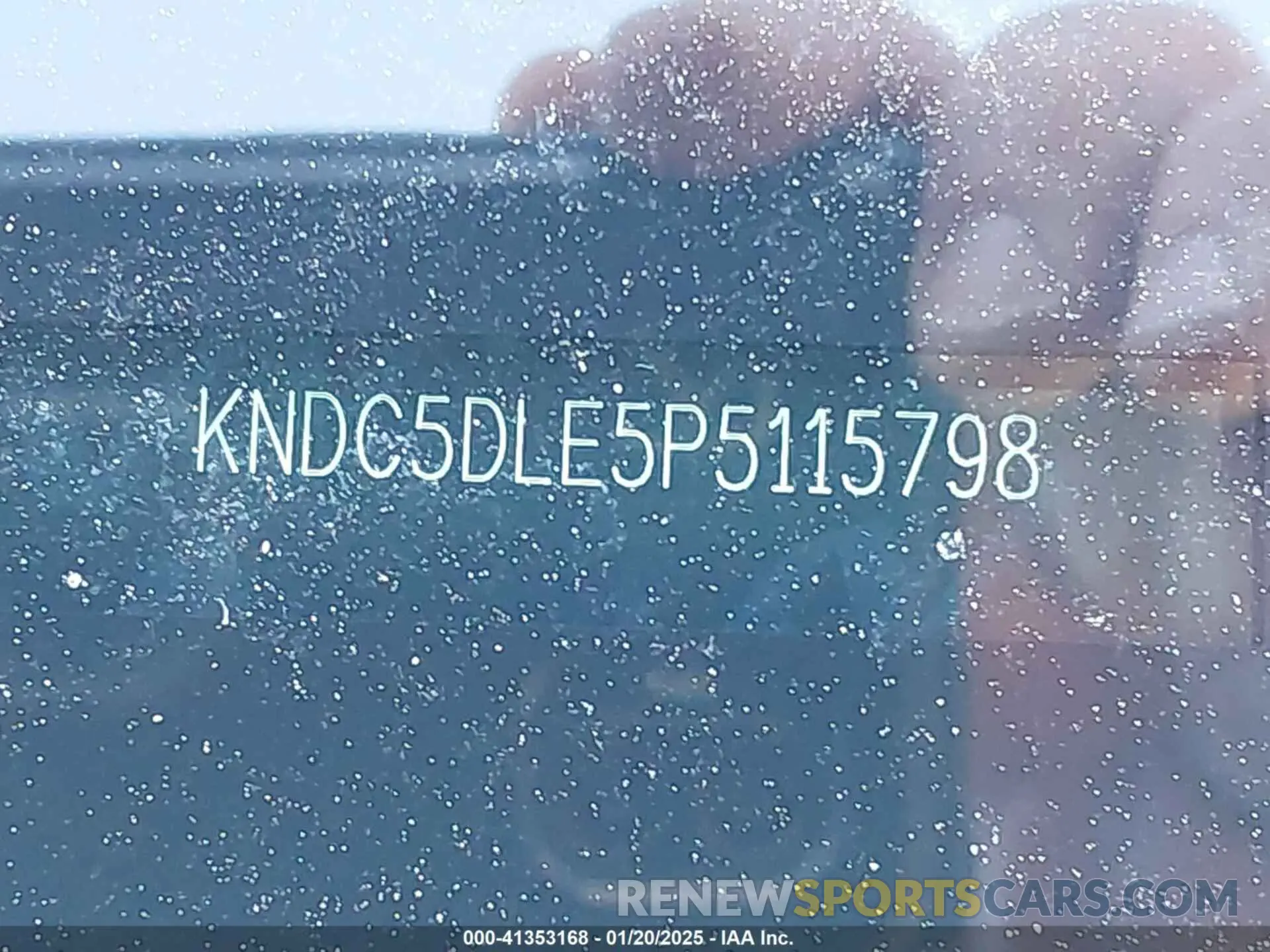 9 fotografías del automóvil dañado KNDC5DLE5P5115798 KIA EV6 2023