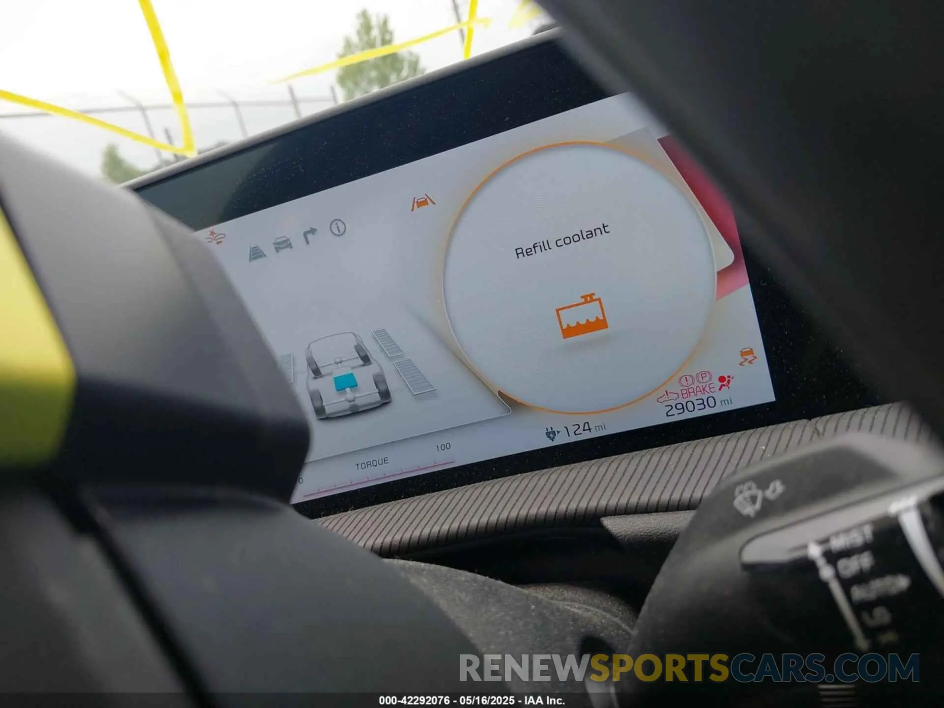 7 fotografías del automóvil dañado KNDC5DLE6P5106981 KIA EV6 2023